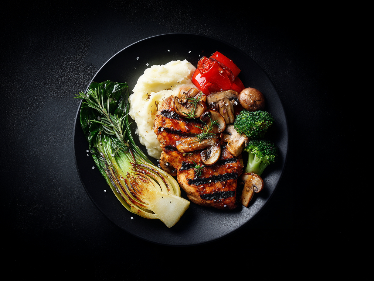 Chicken Marsala.