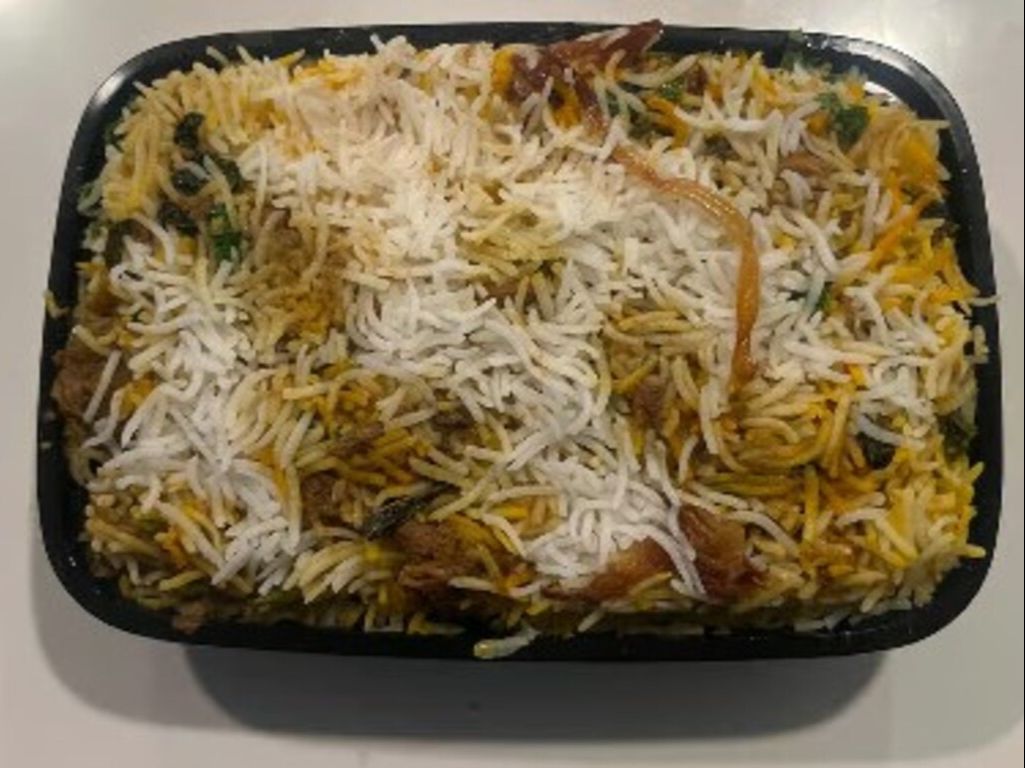 Lamb Biryani.