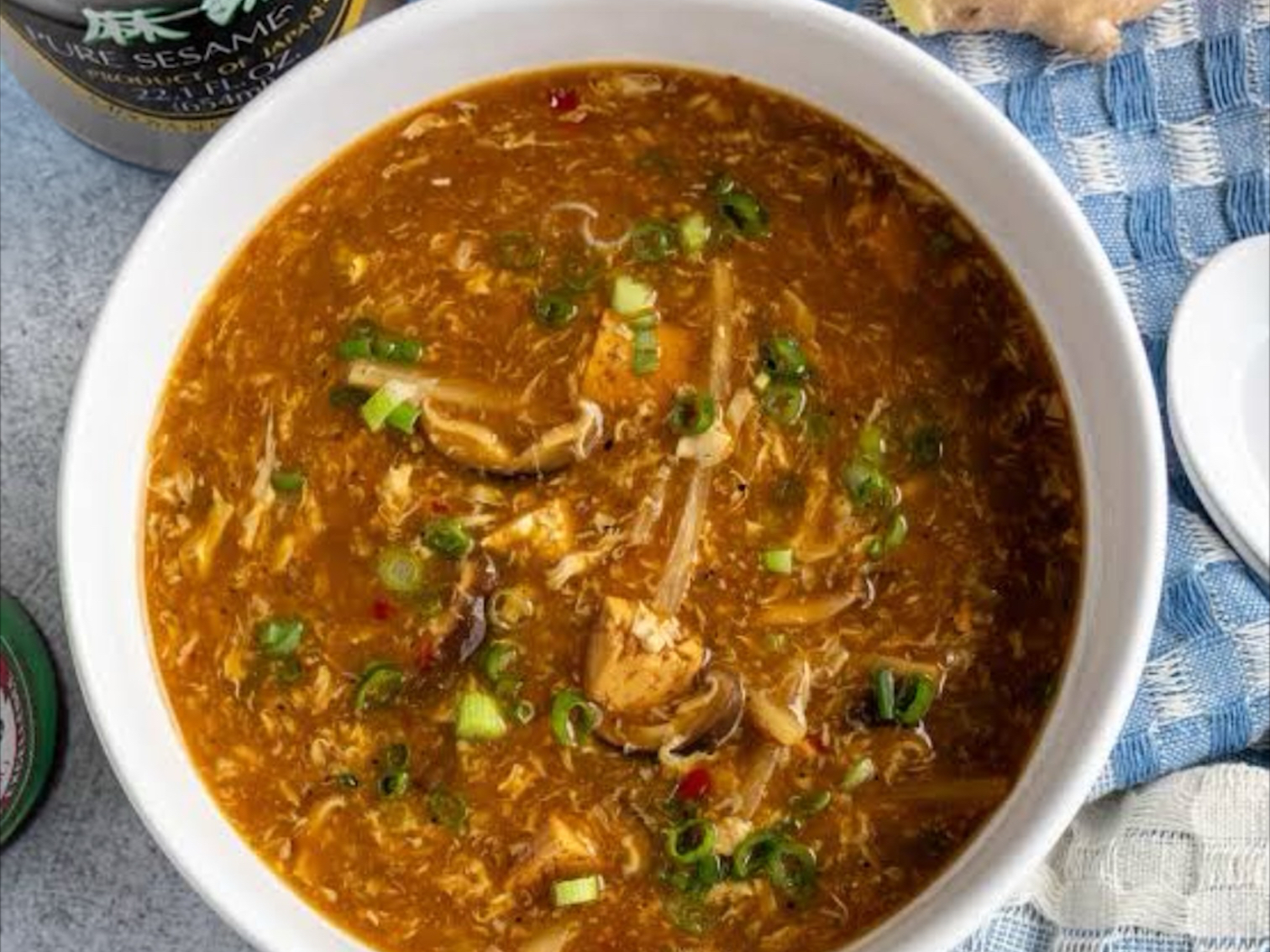 Hot and Sour Soup.