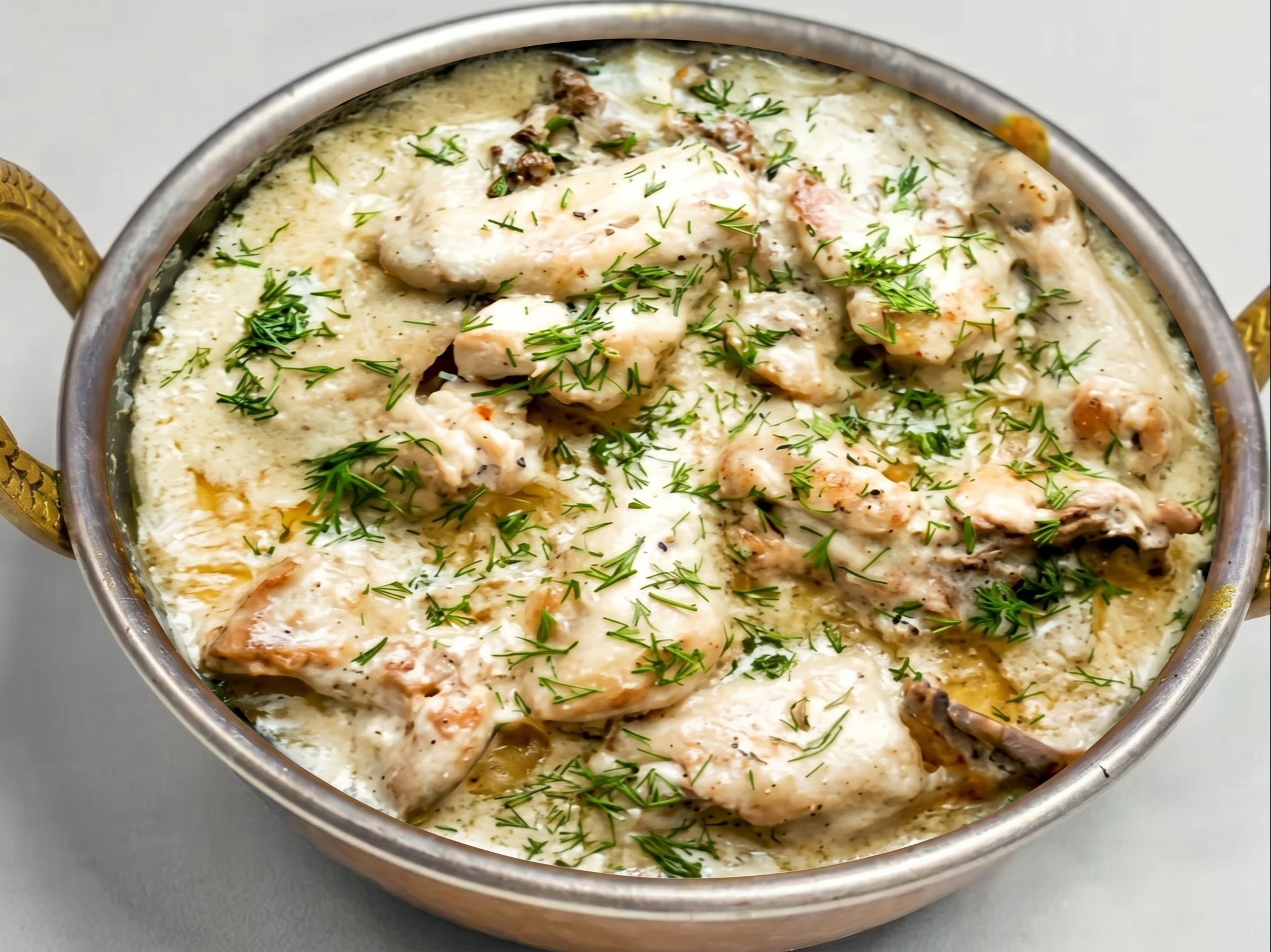 Chicken Methi Malai.