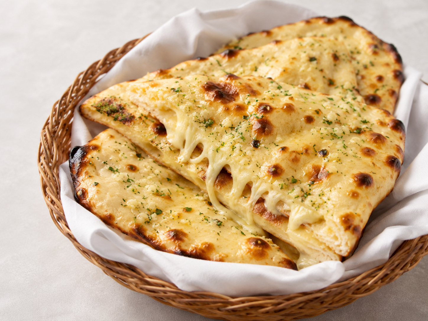 Savor Our Fresh Naan