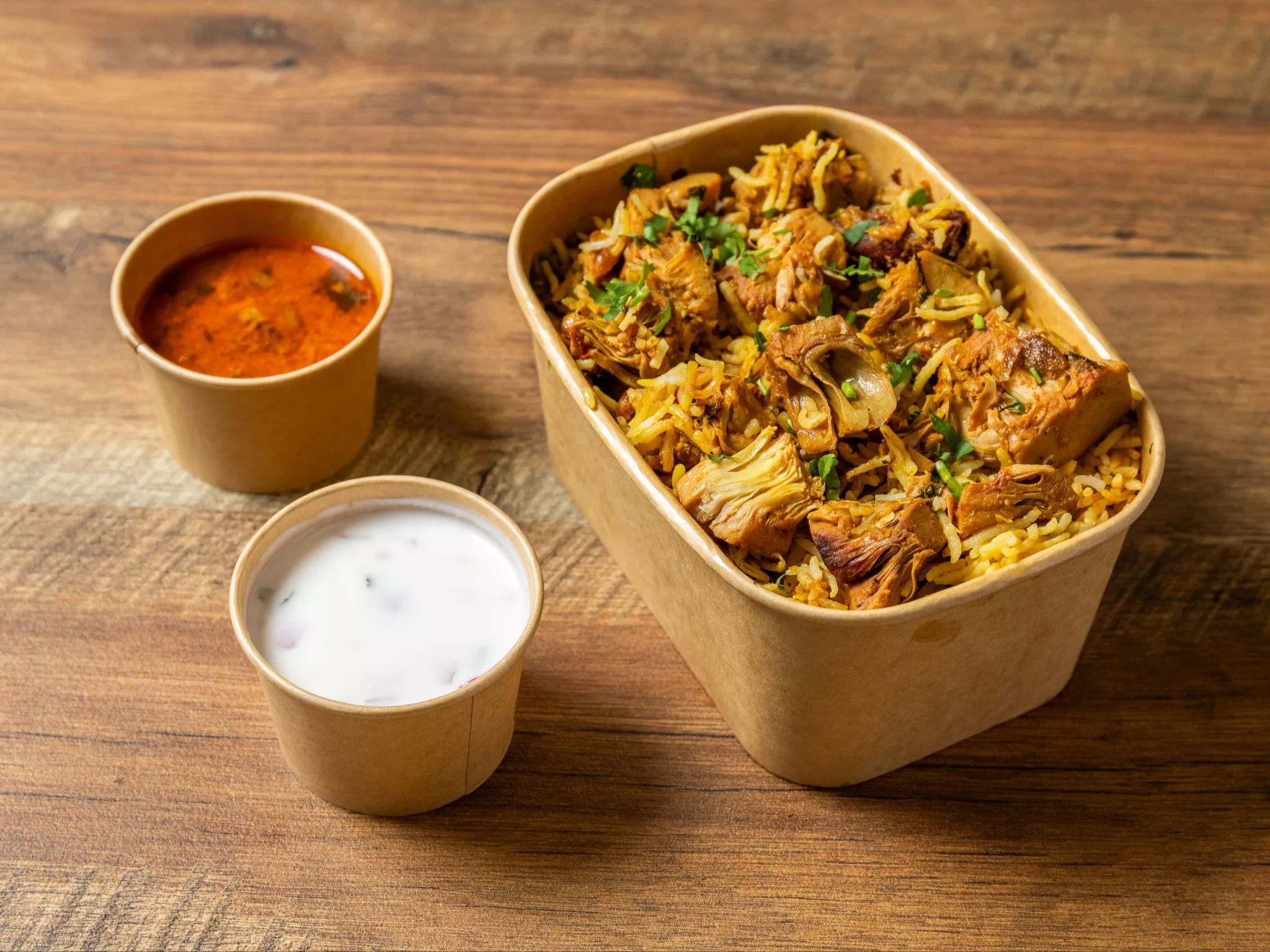 Jackfruit Biryani.