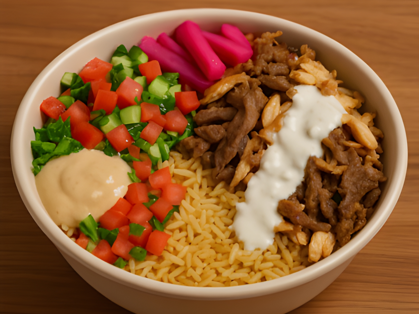 Mix Sharawma Bowl.