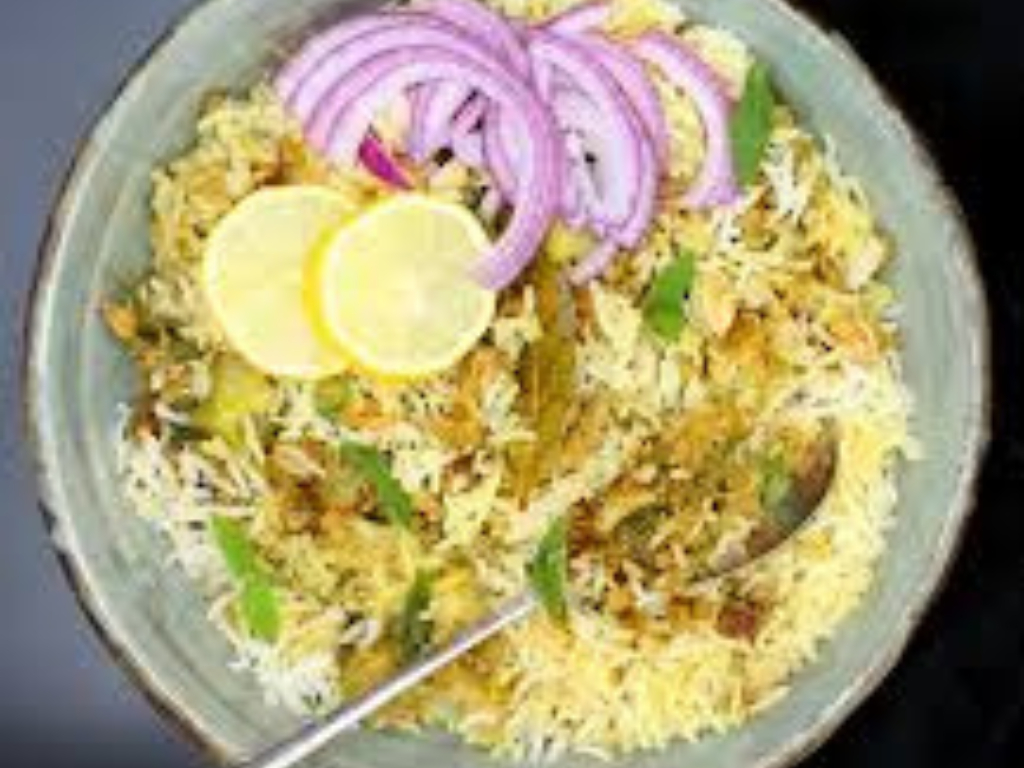 Family Pack Veg Keema Biryani.