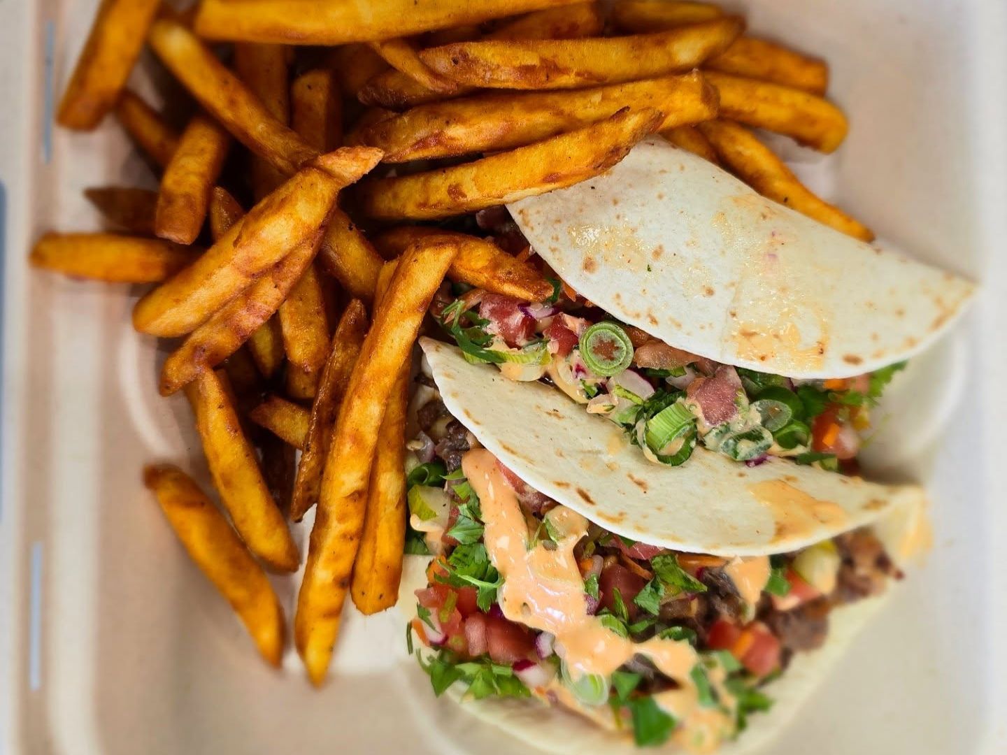 Taco With Fries