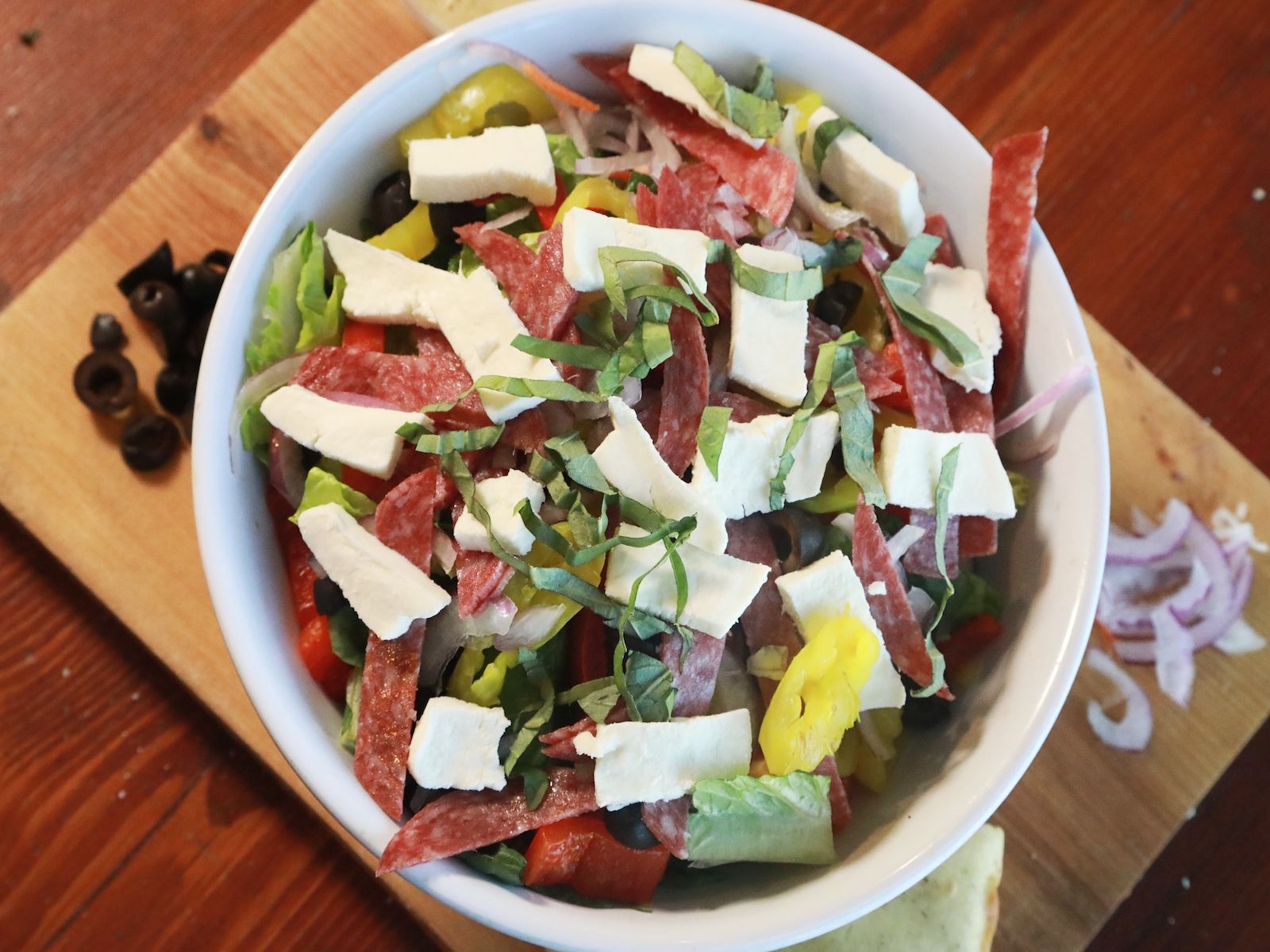 Half Italian Chopped.