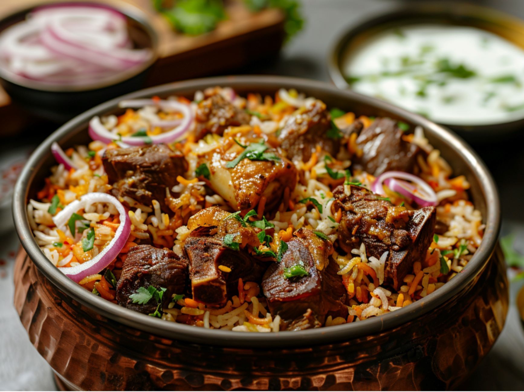 Lamb Biryani.