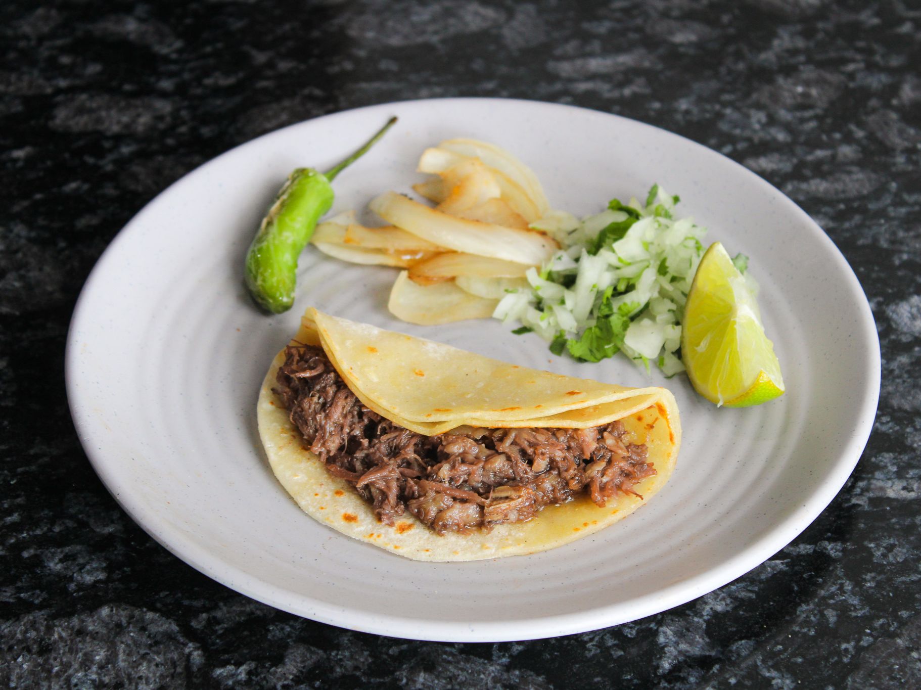 Taco Barbacoa.