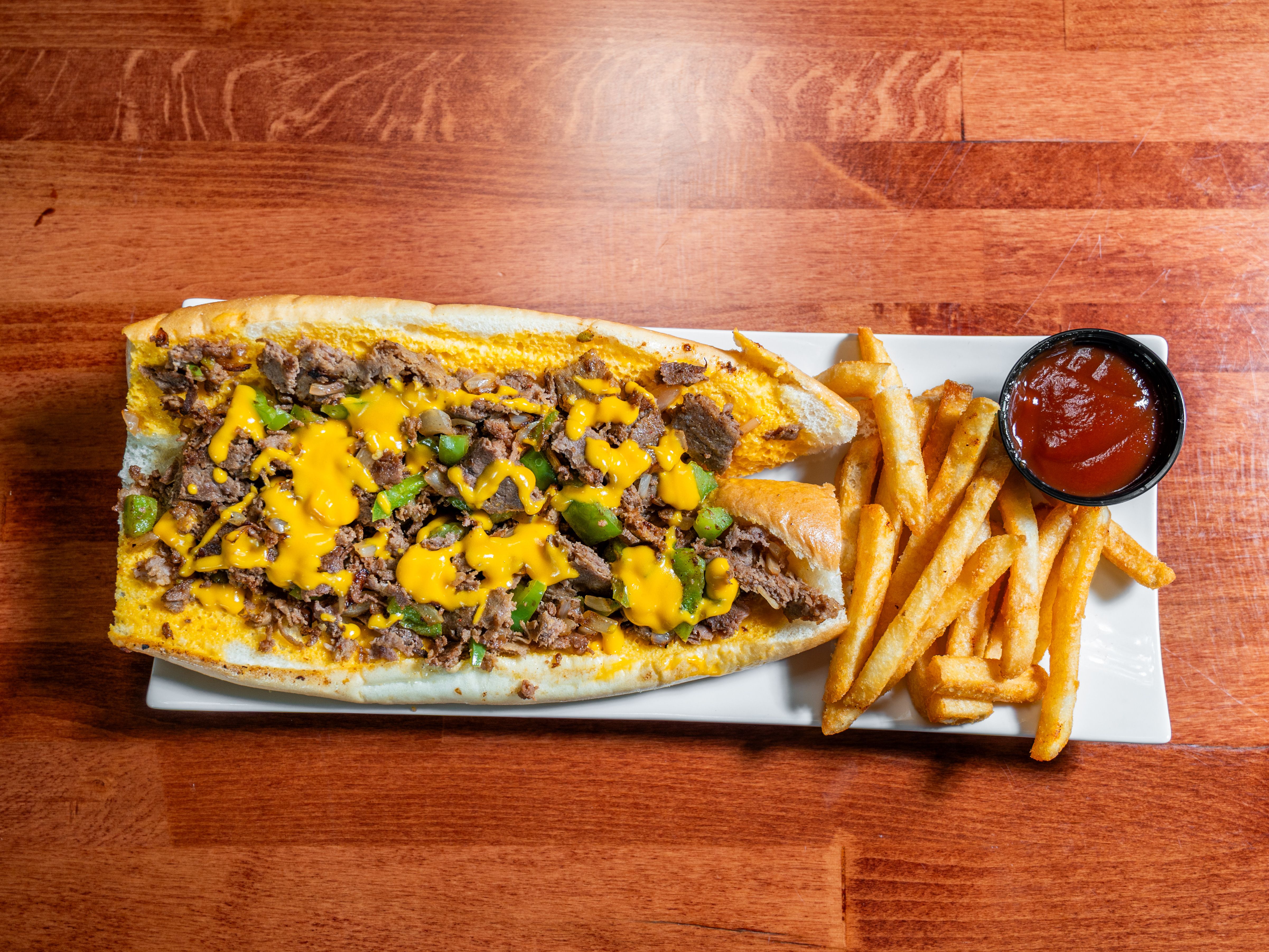 Philly Cheese Steak (No Fries)..