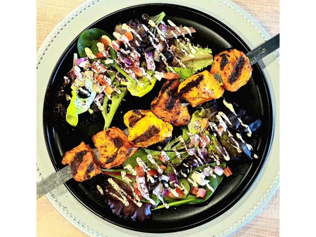 Chicken Kabab Skewer.