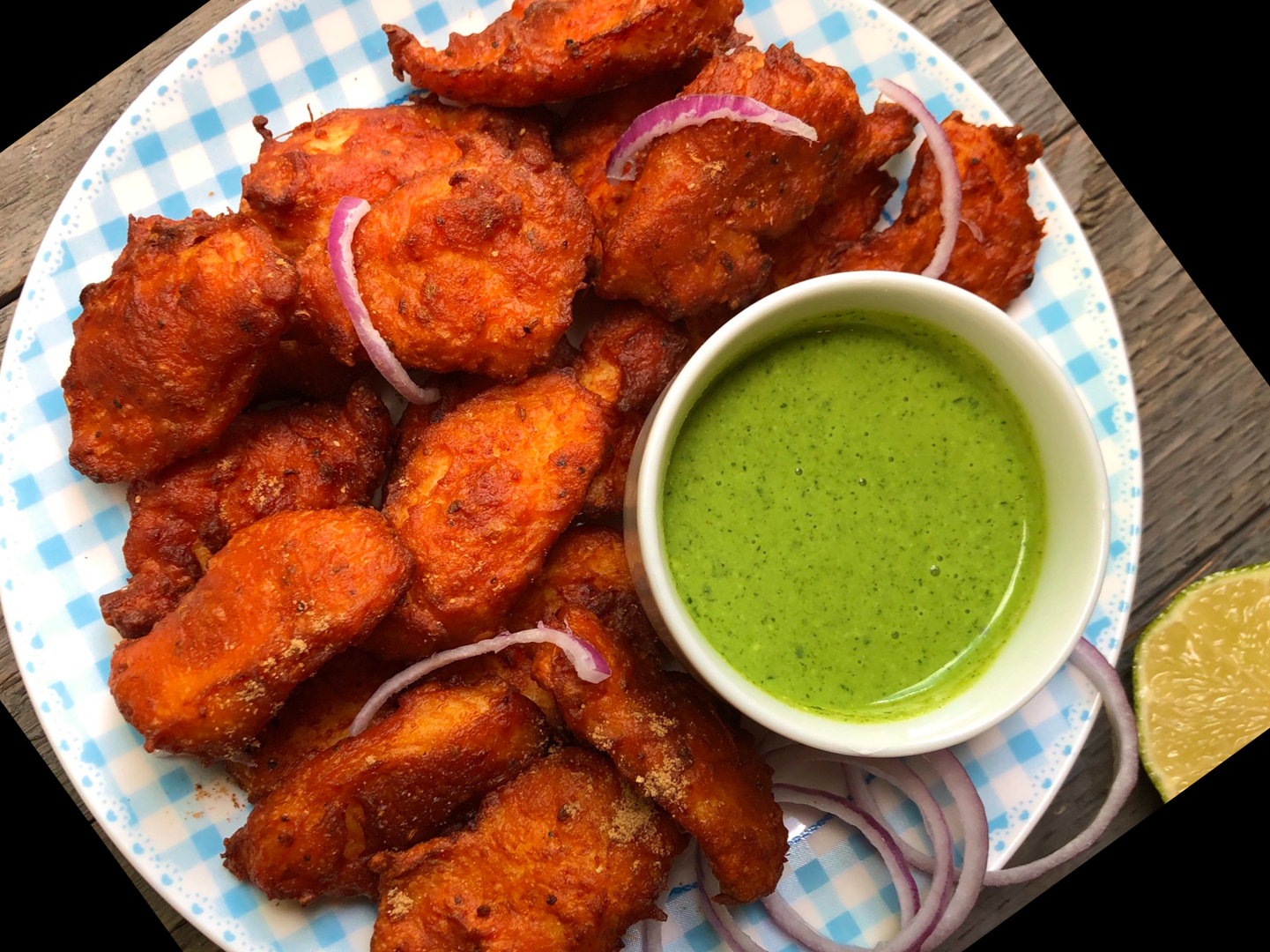 Fish Pakora.