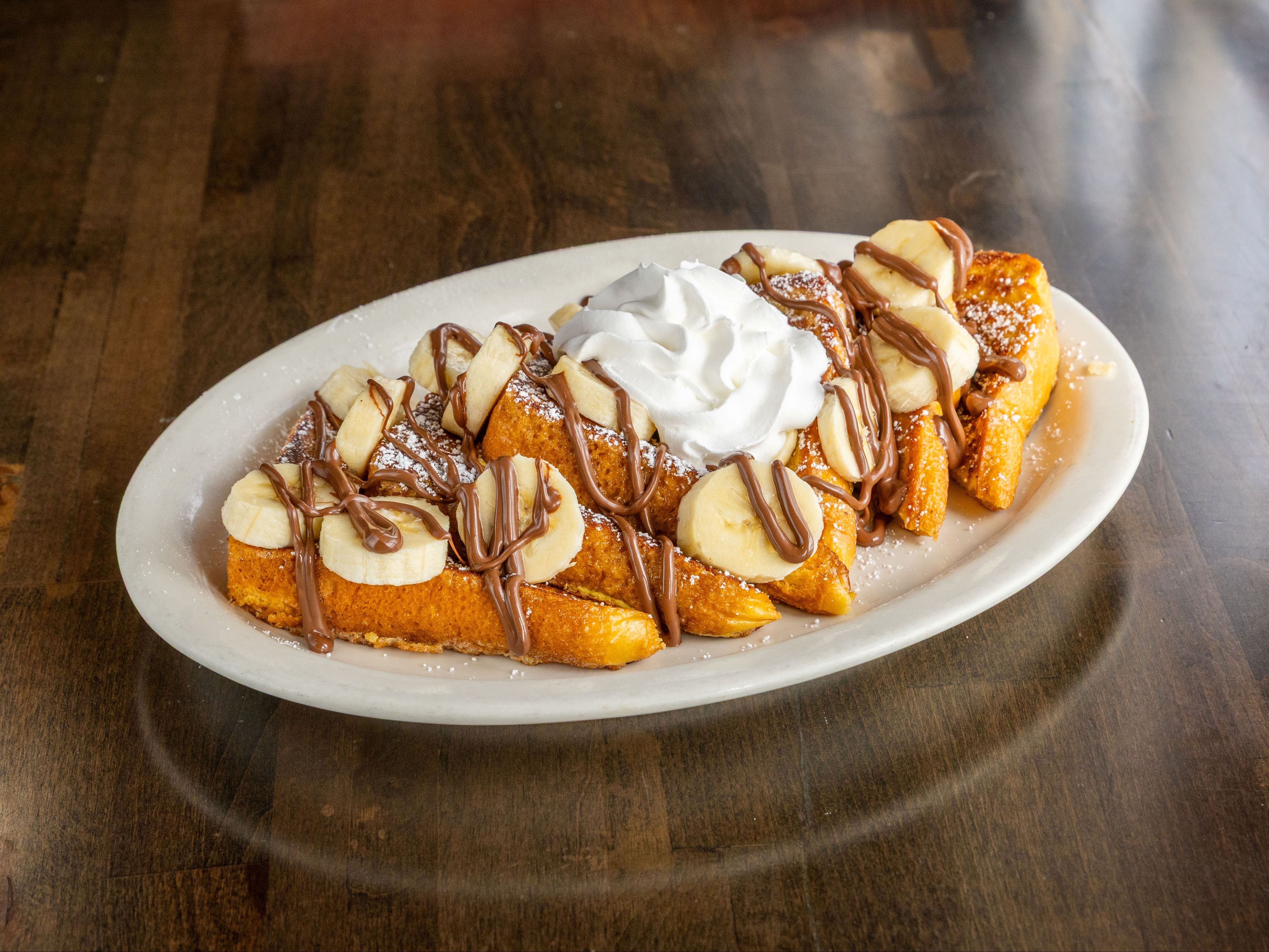 Banana Nutella French Toast.
