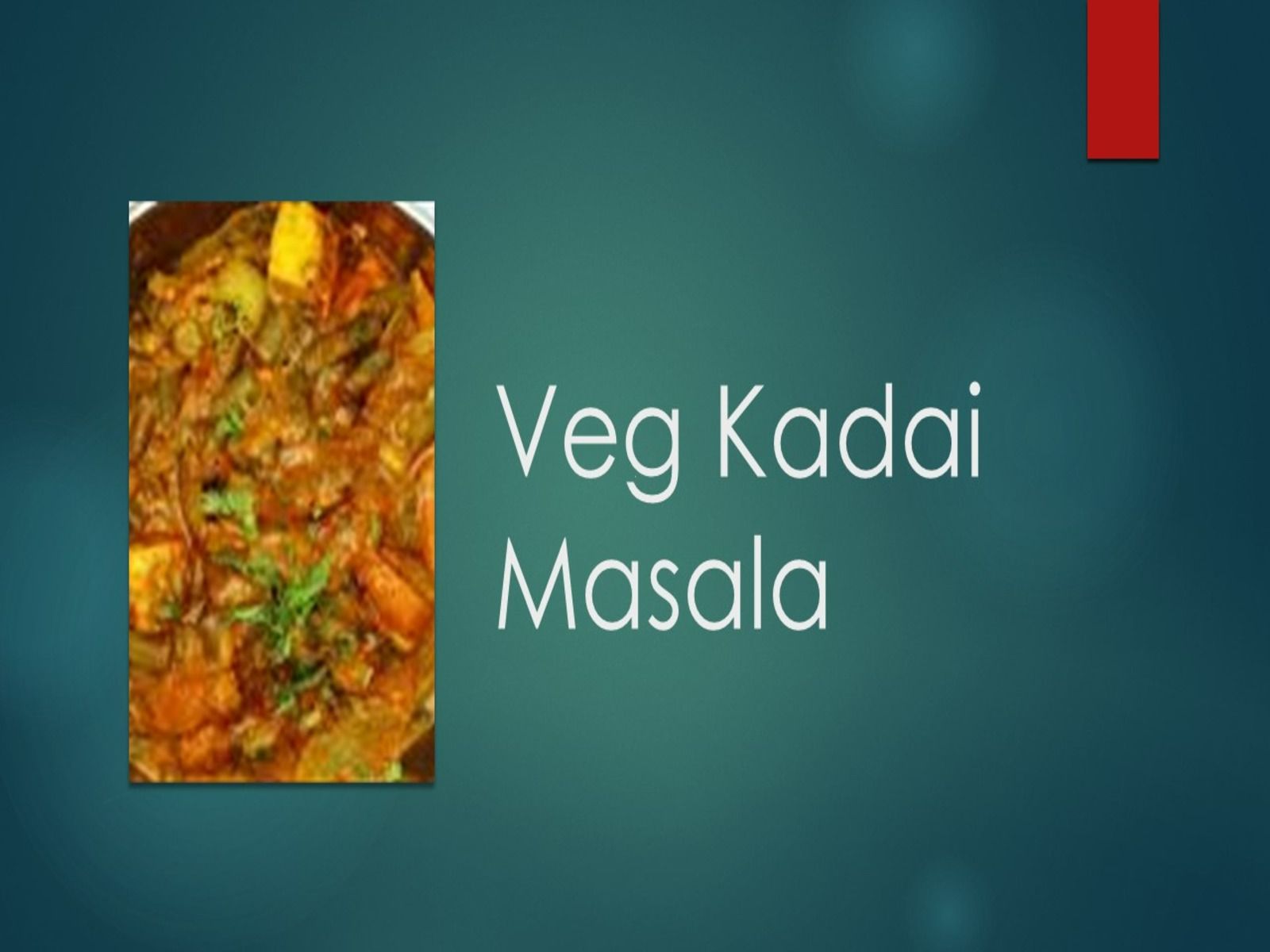 Veg Kadai Masala