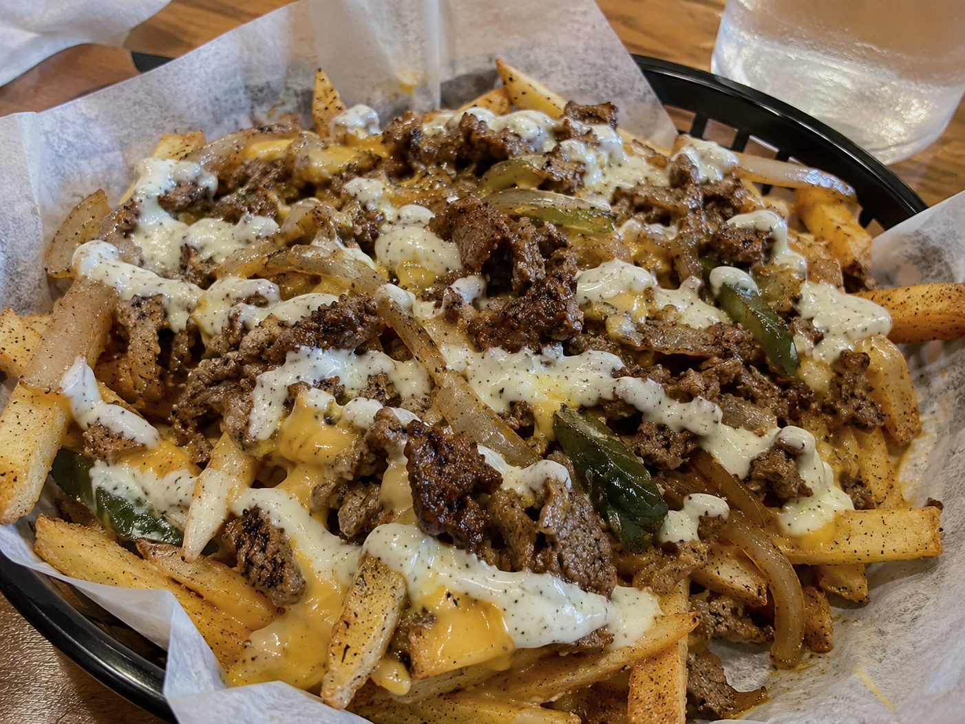 Philly Steak Loaded Fries.