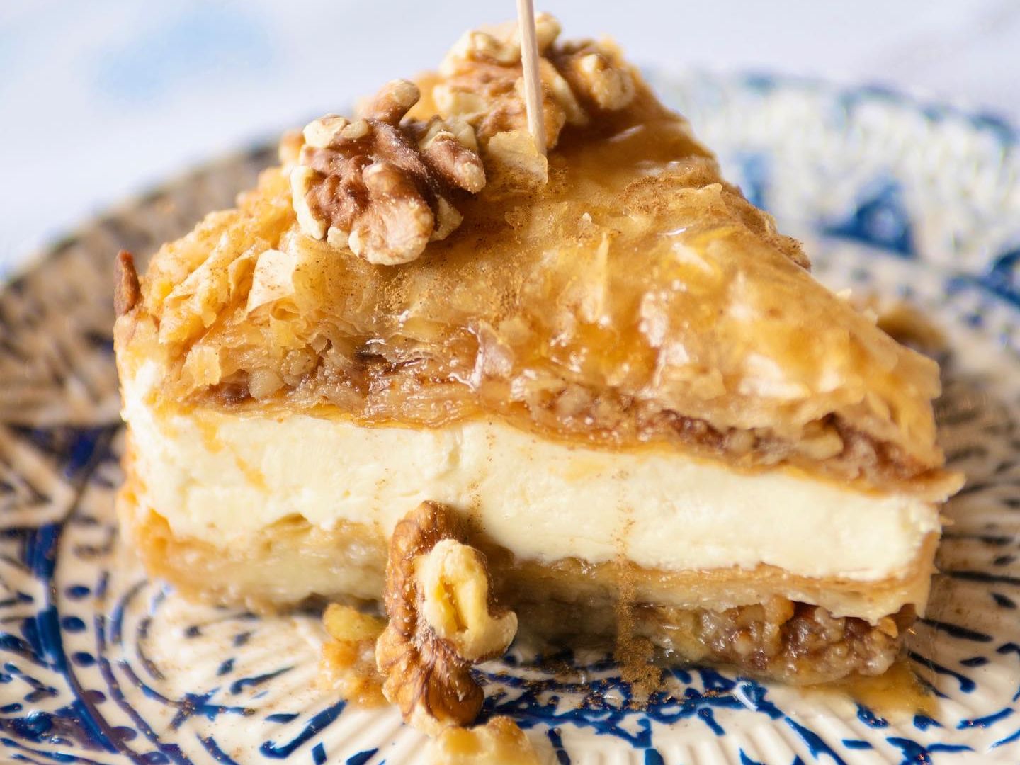 Baklava Cheese Cake.