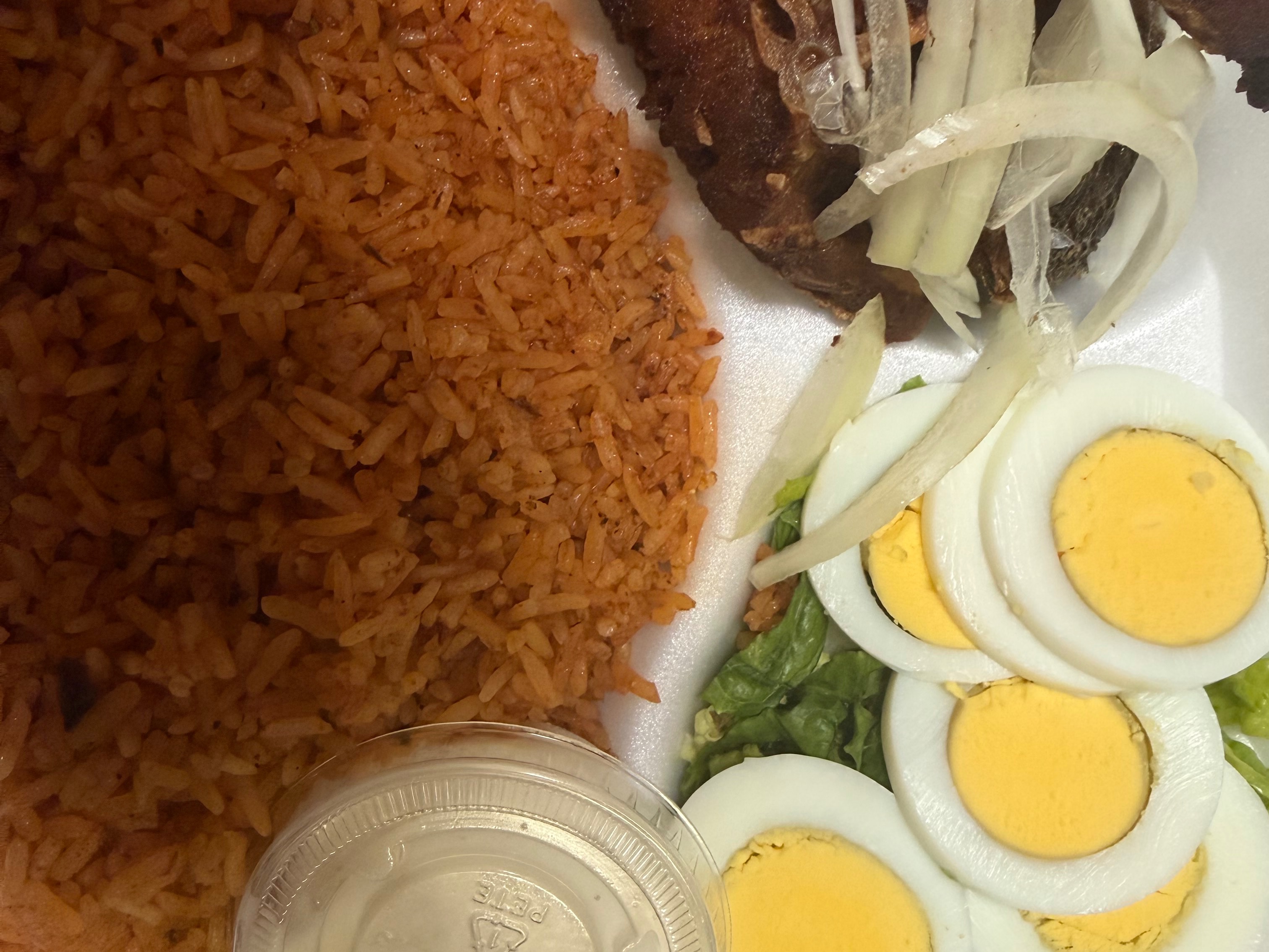 Jollof w/ Fish.