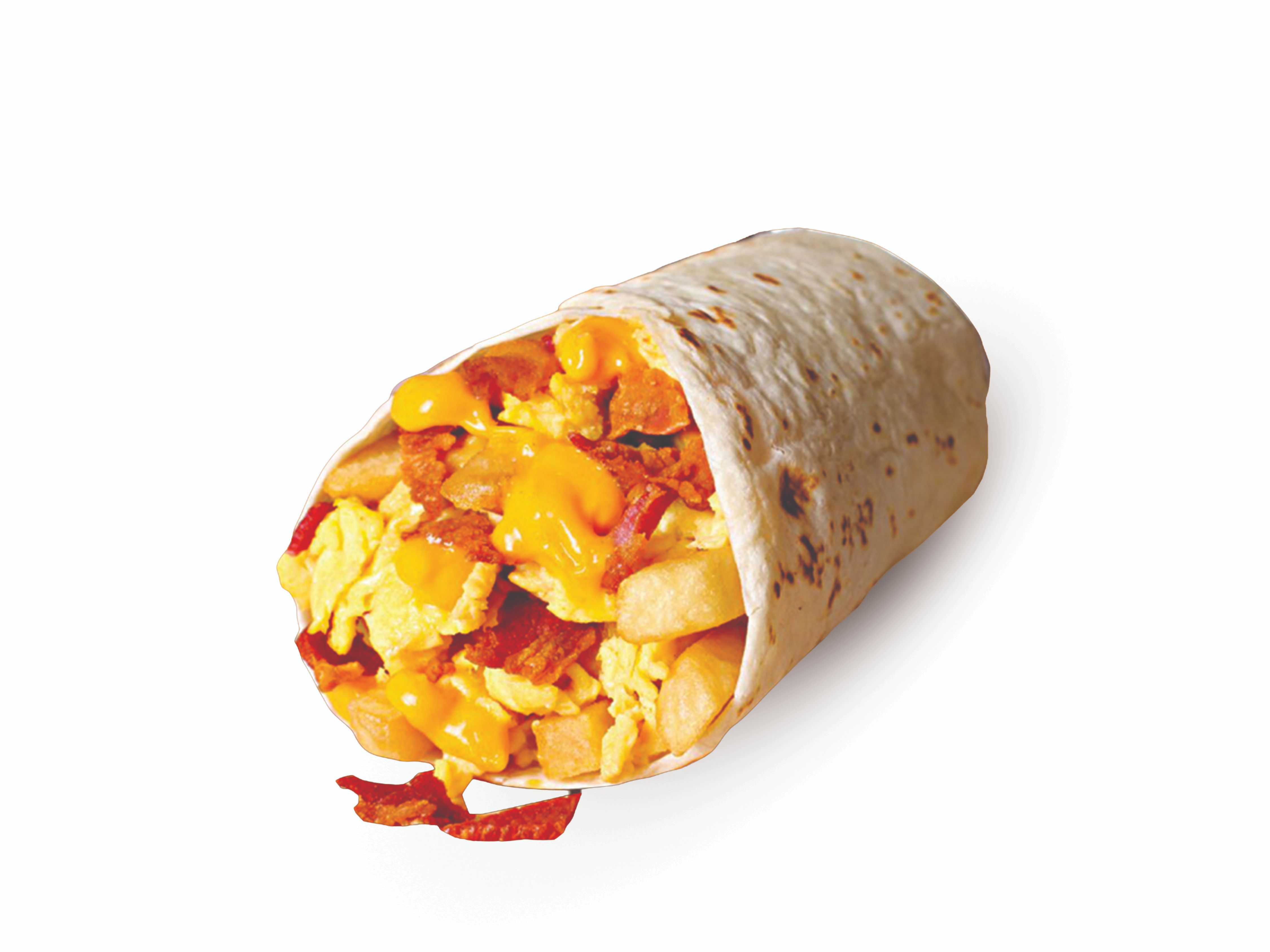 Bacon & Egg Burrito.