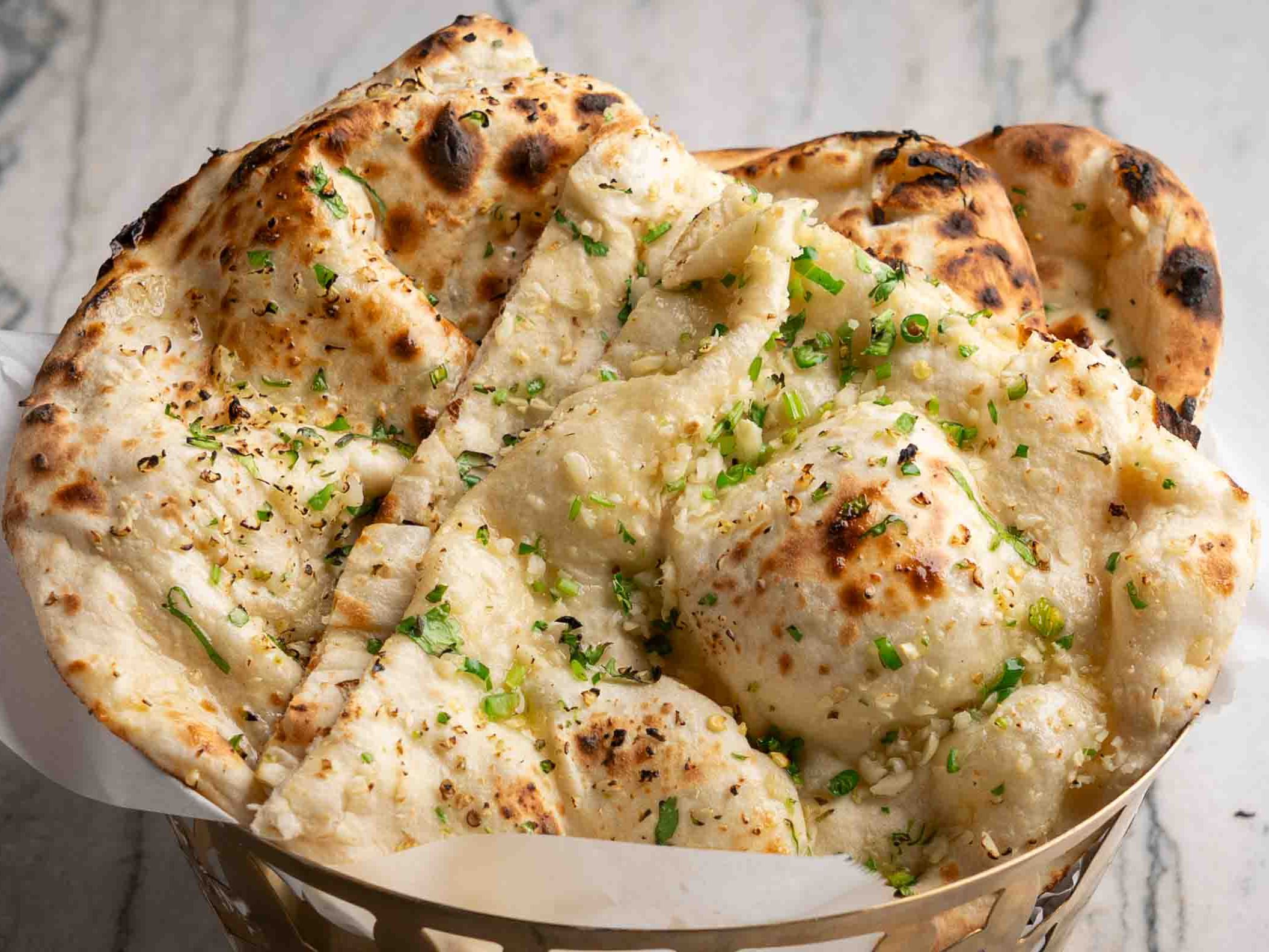 Chilli Garlic Naan.