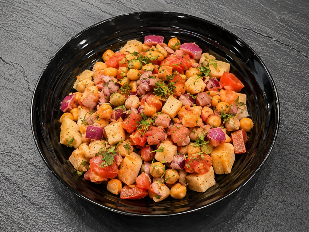 Chana Chaat Salad.