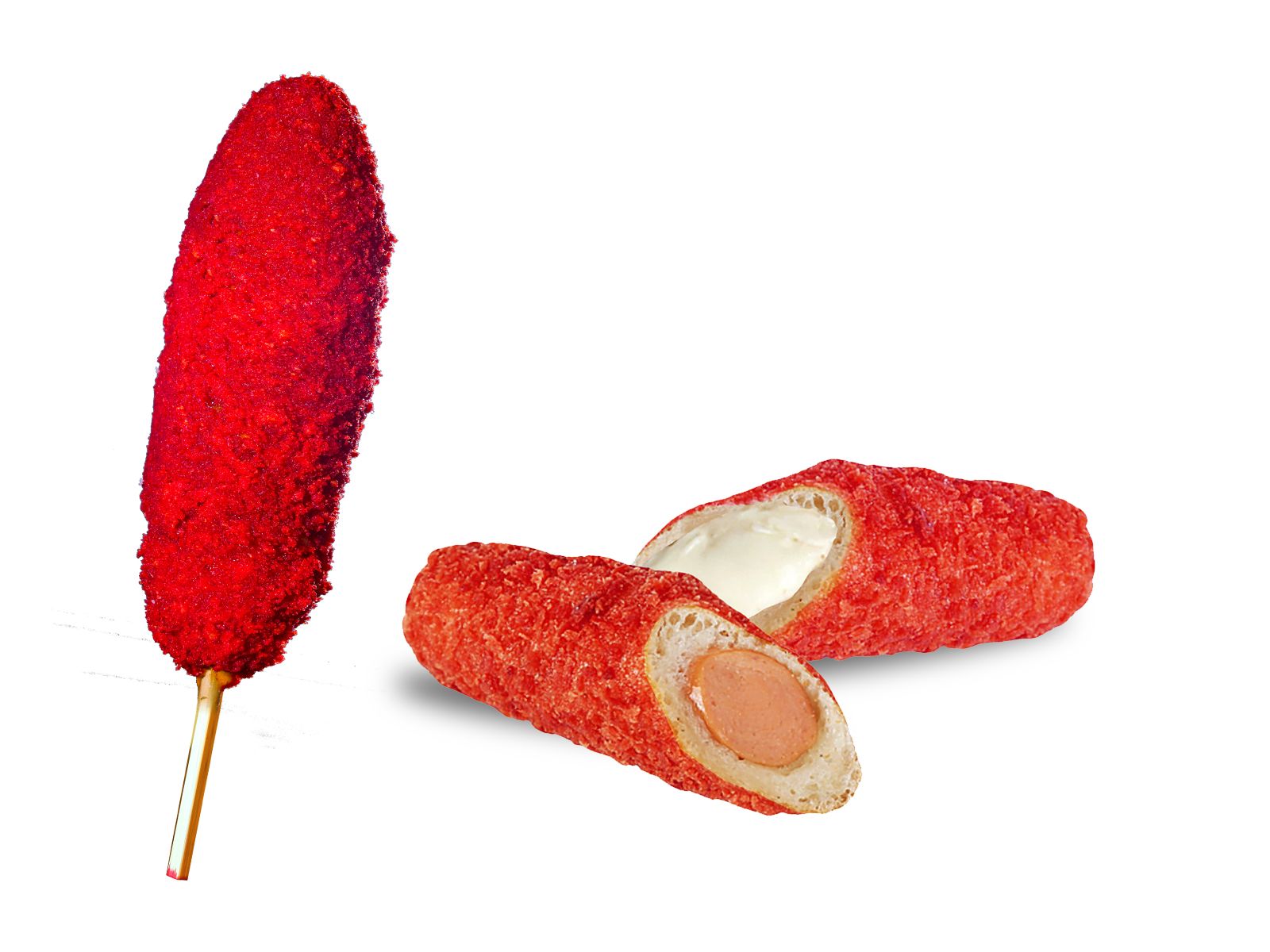 C8. HOT CHEETOS half & half.