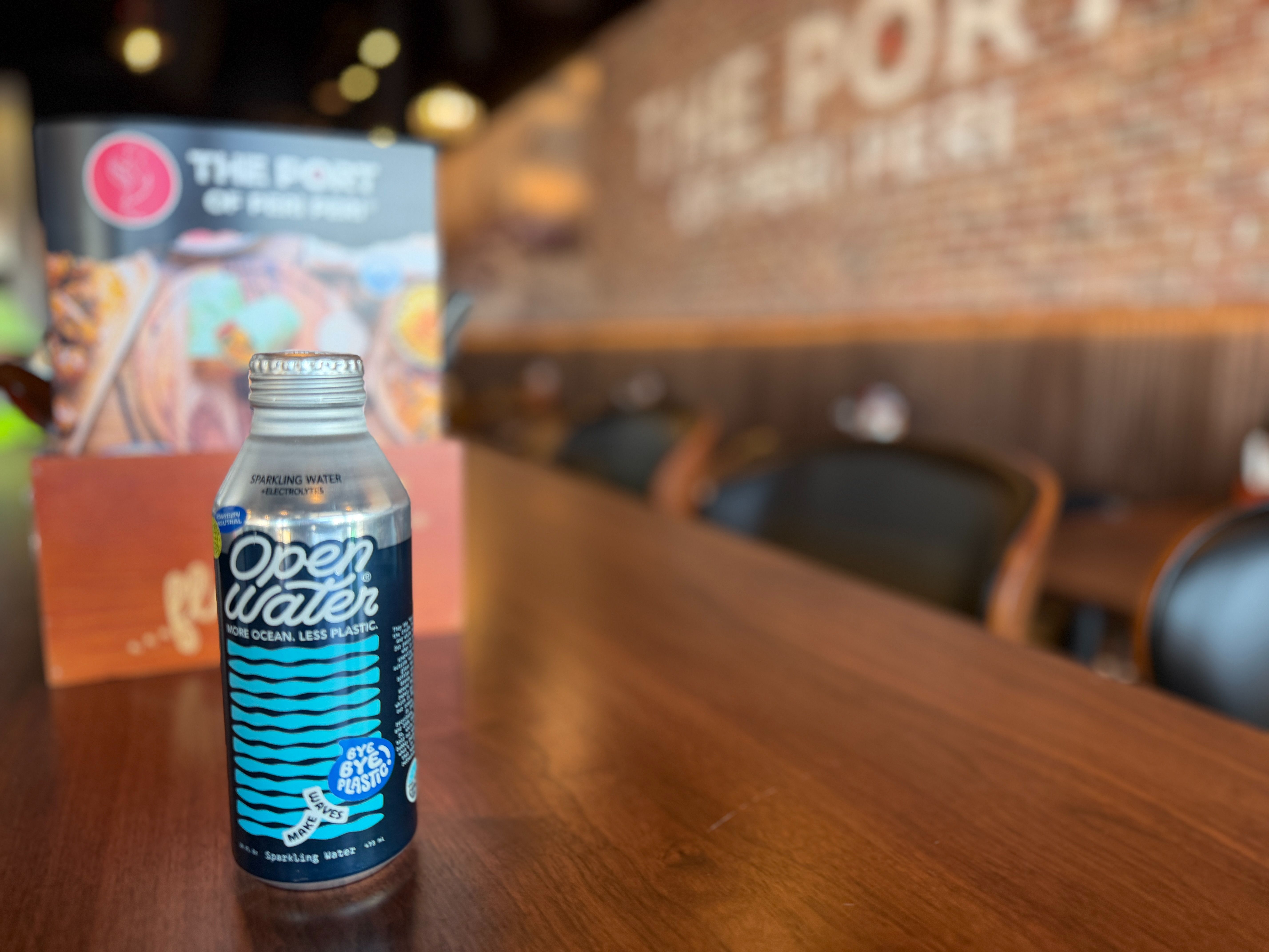 OPEN WATER - Sparkling + Electrolytes.
