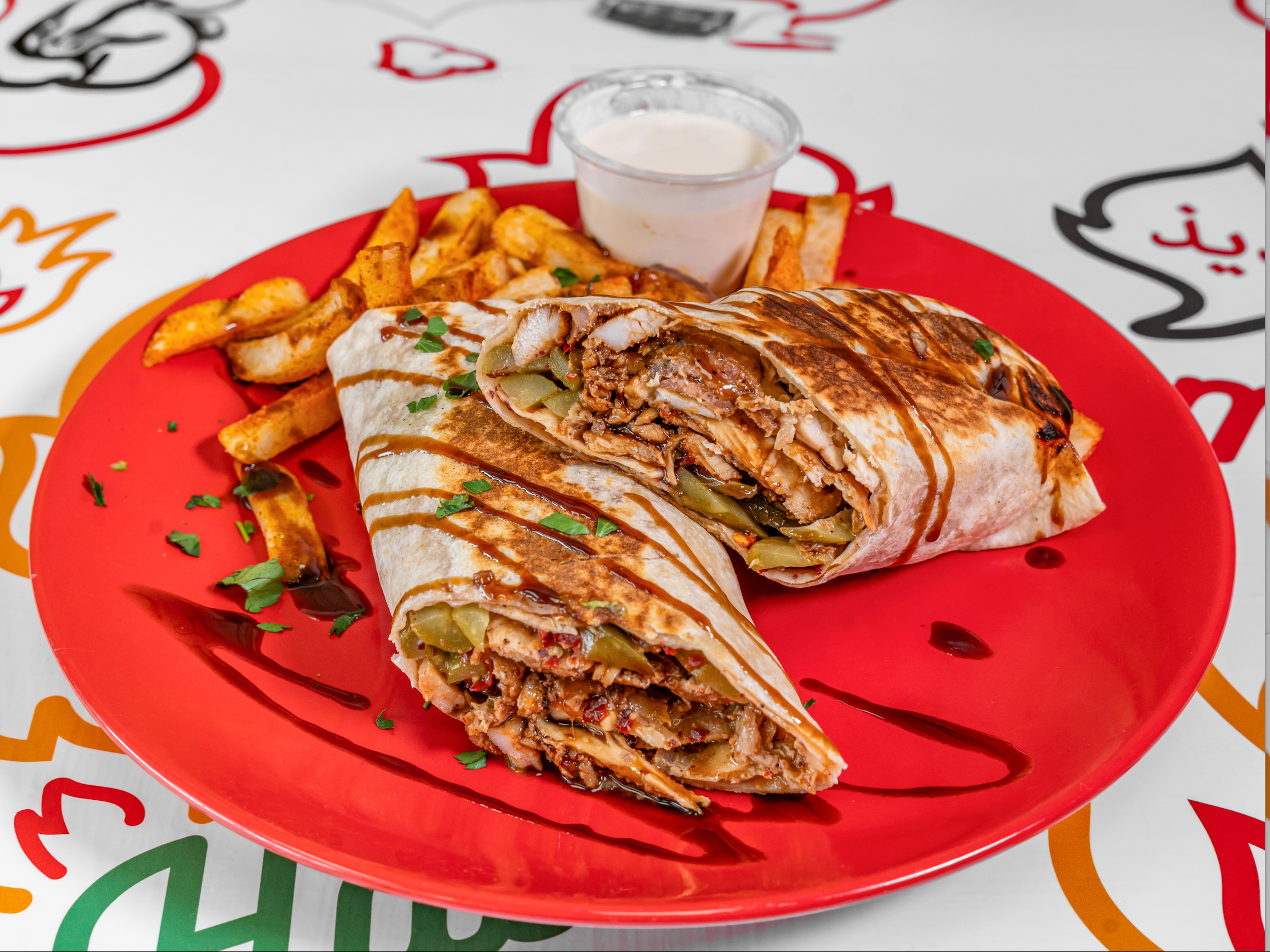 Chicken Thunder Way Platter.