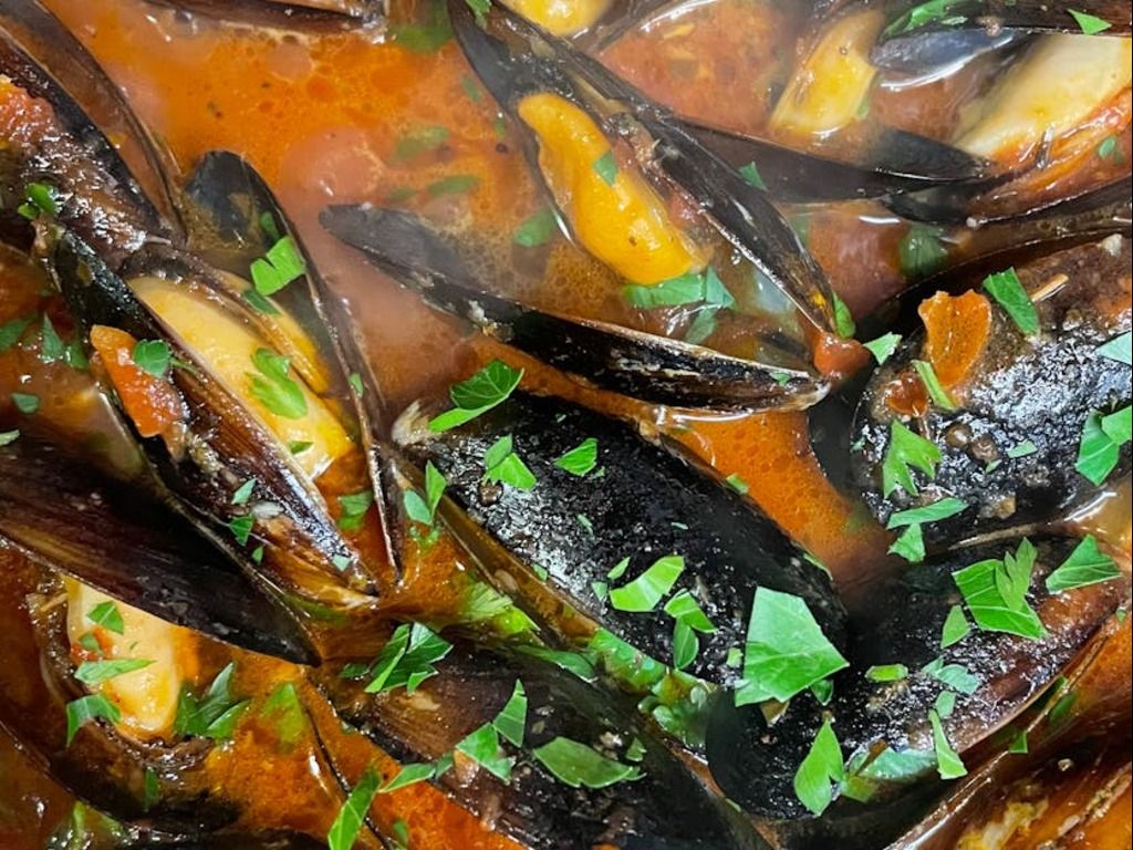 Mussels.