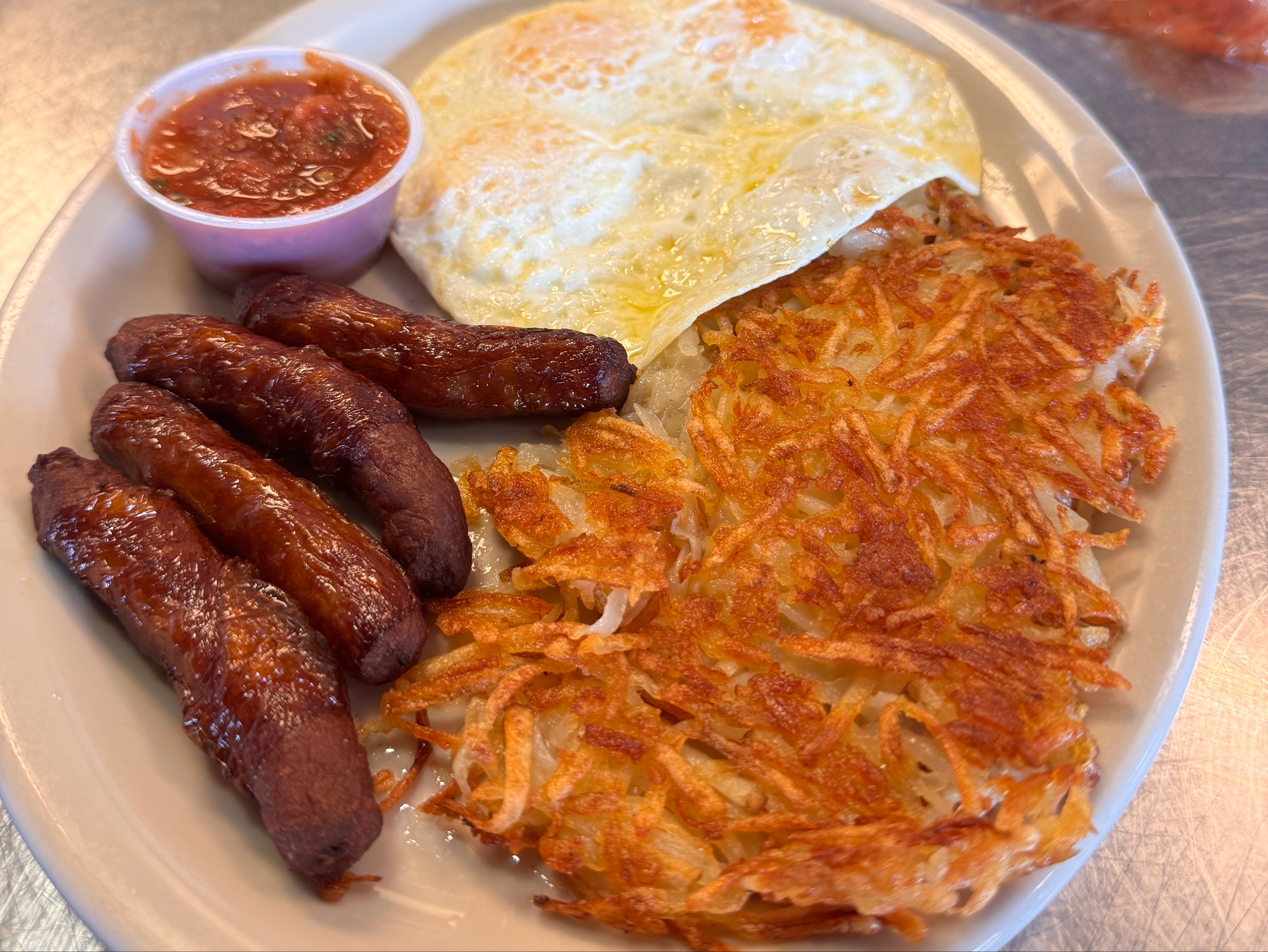 Sausage & Eggs.