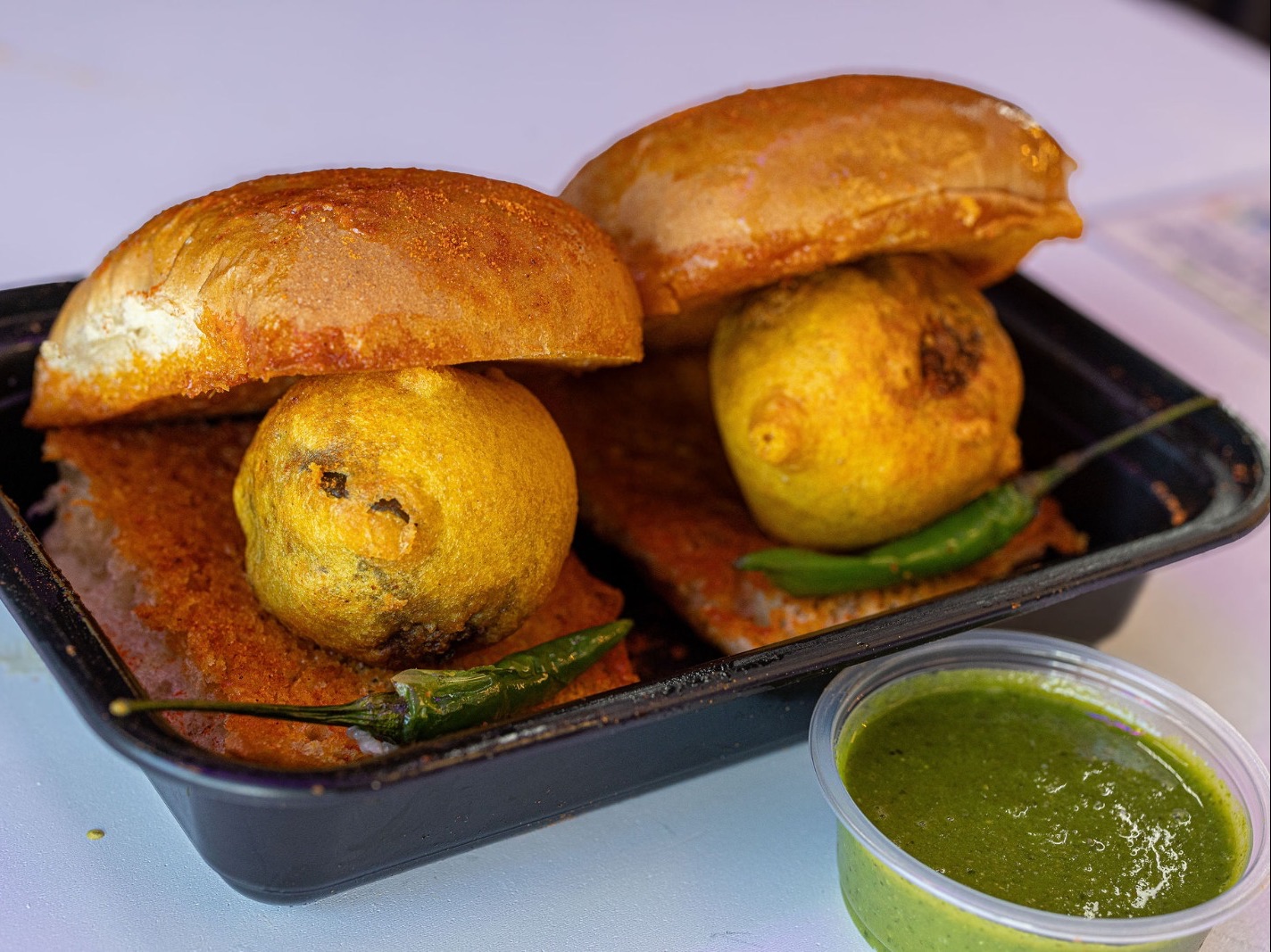 Peri Peri Vada Pav (S).