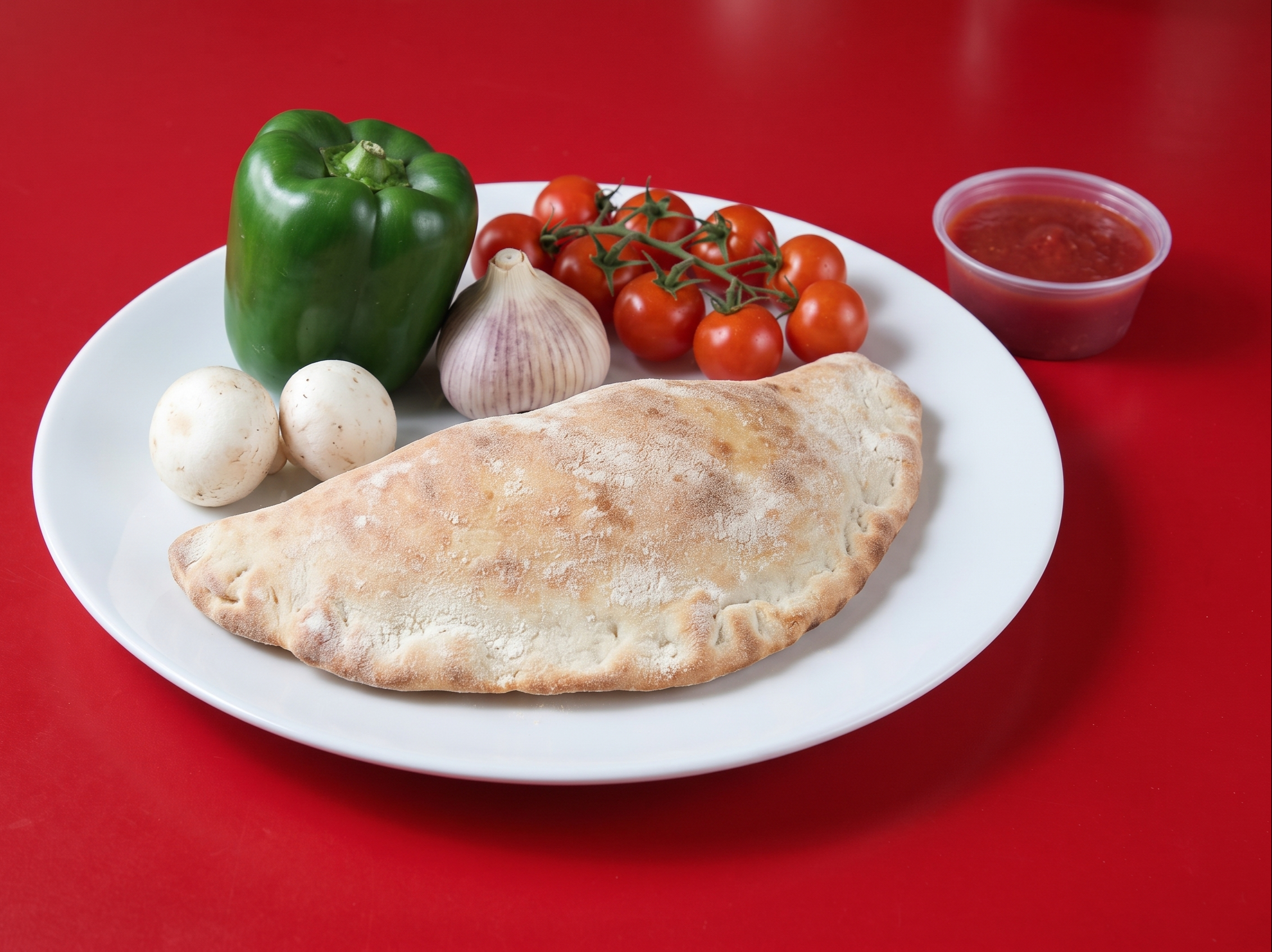 Calzone XL Veggie.