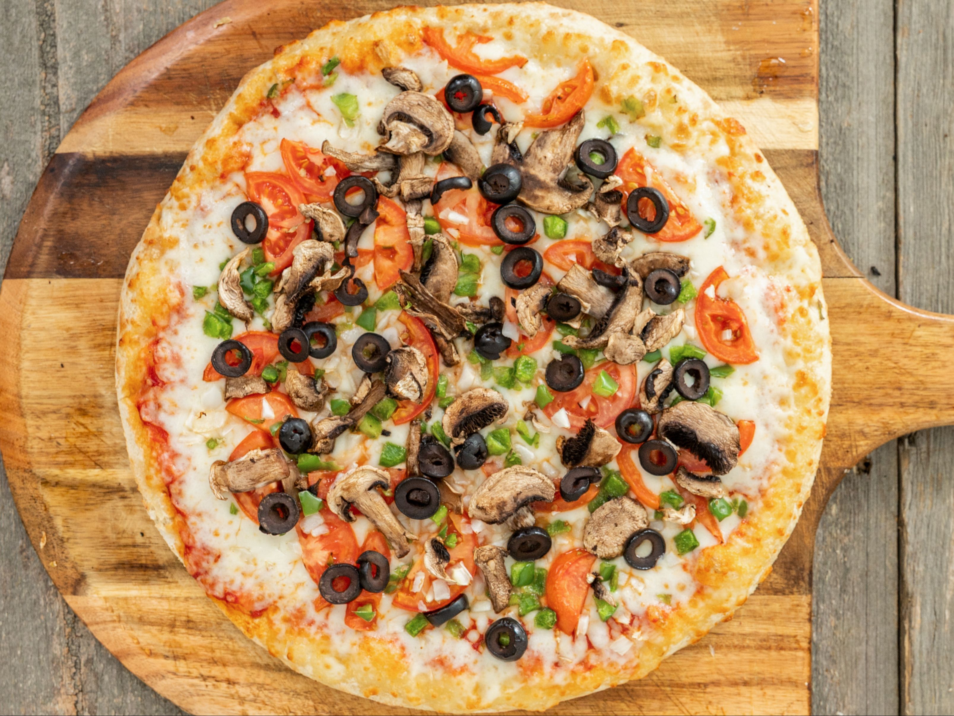 Vegetarian Pizza.