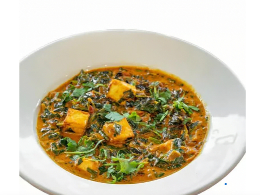 Palak Paneer.