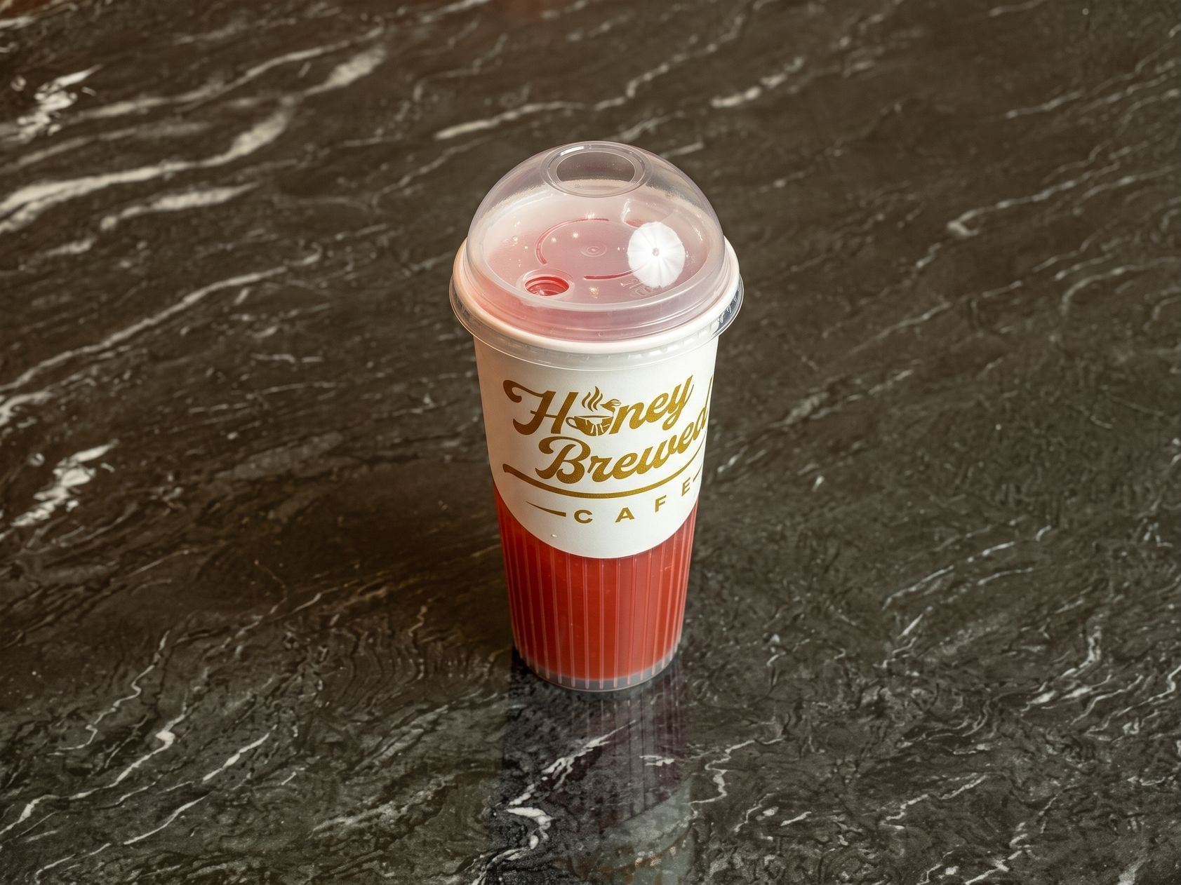 Strawberry Lemonade Refresher.
