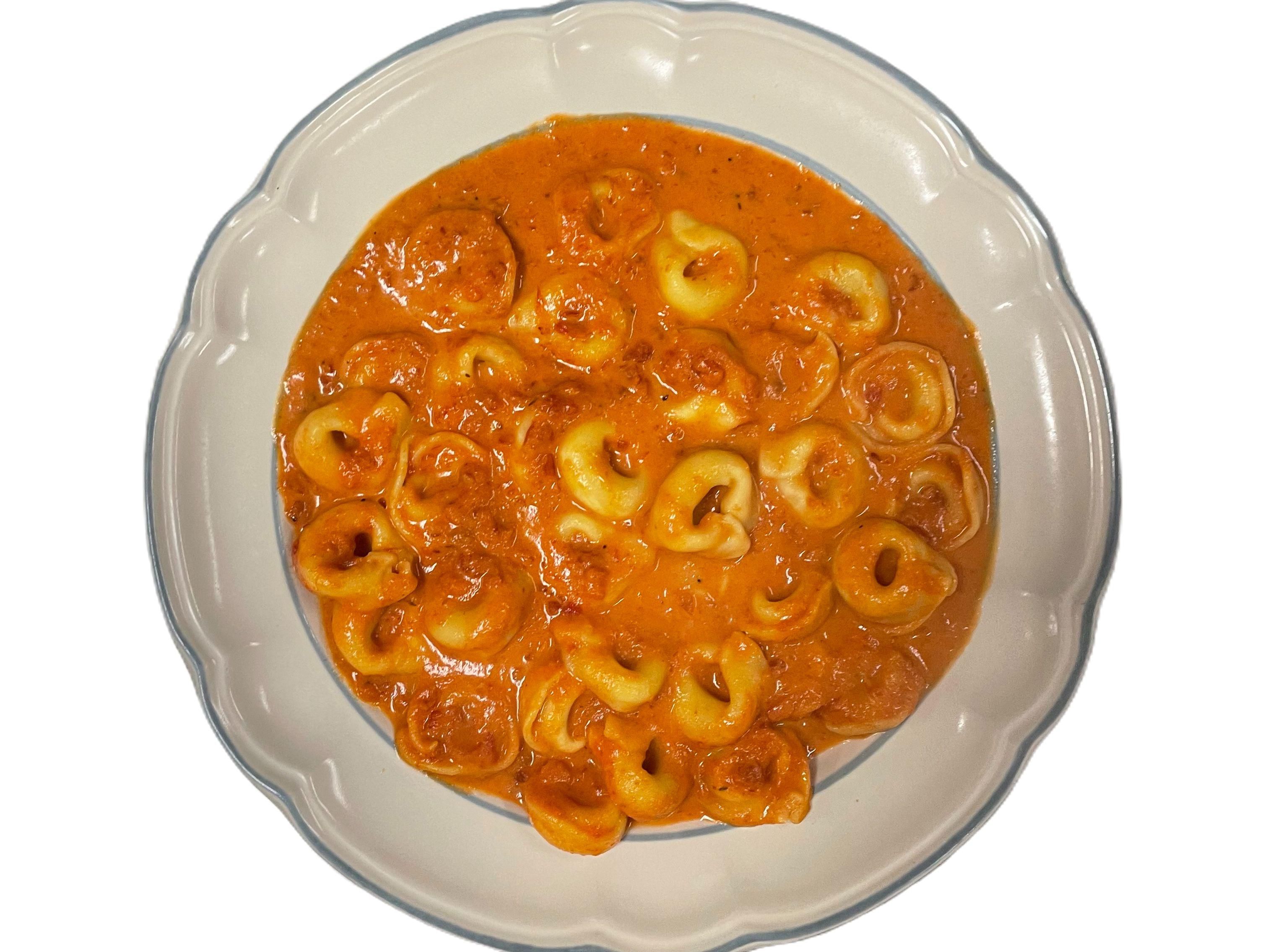 Tortellini With Pink Sauce