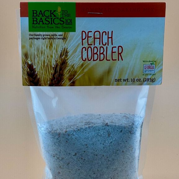 Back To Basics Peach Cobbler Mix