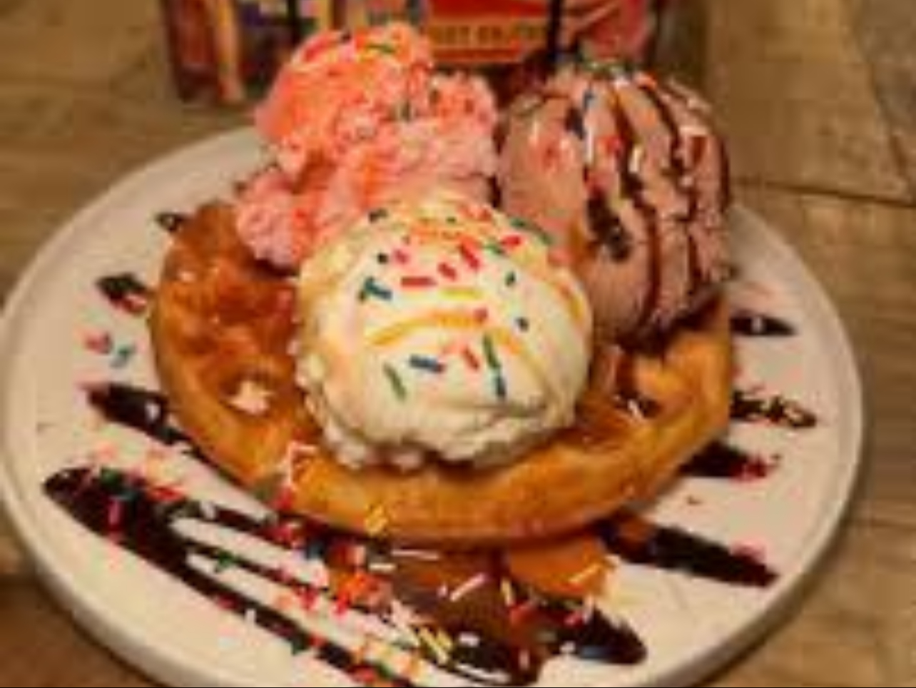 Chill and Thrill Waffle Ice Cream