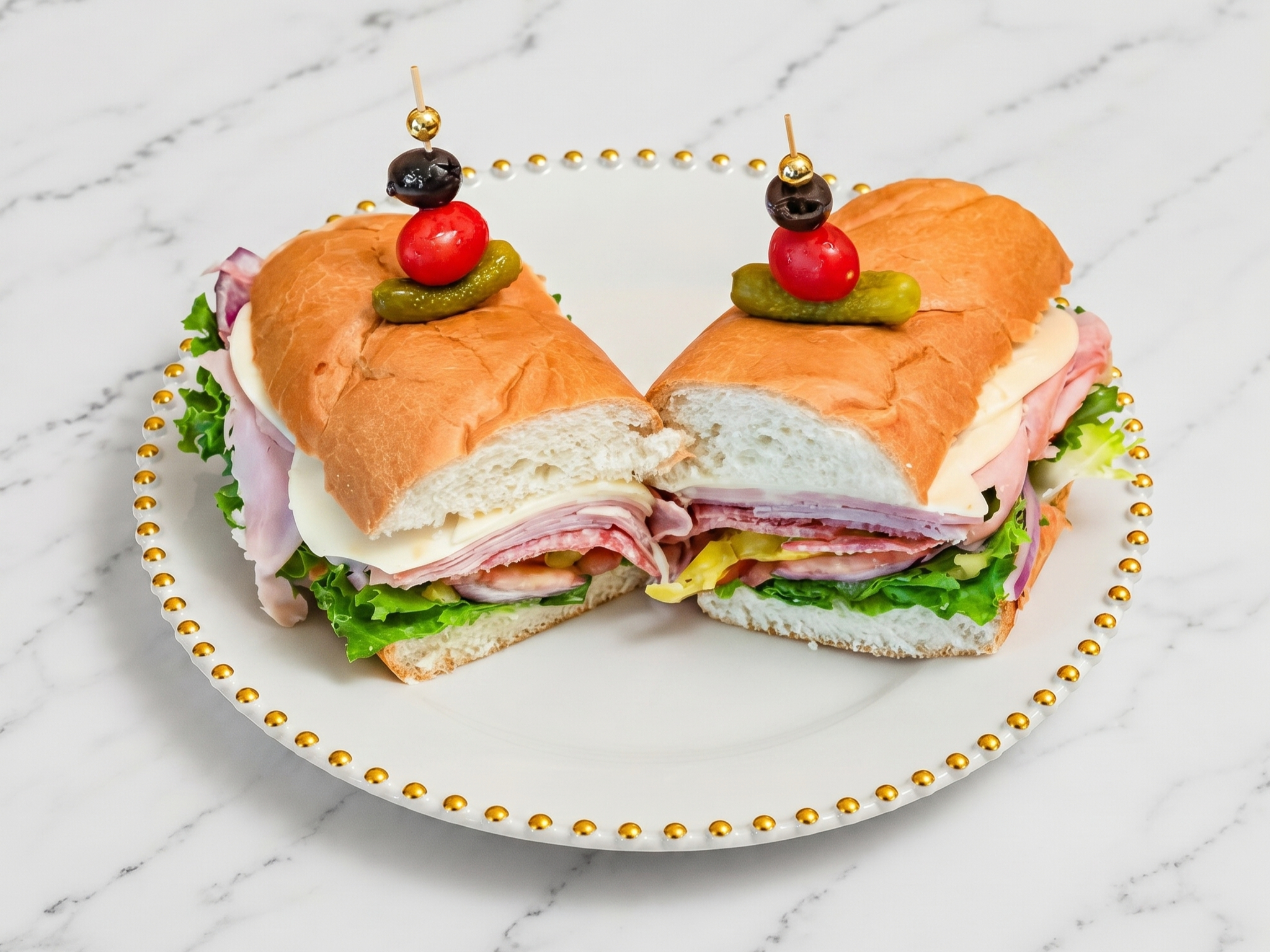 The Grand Deli Sandwich.