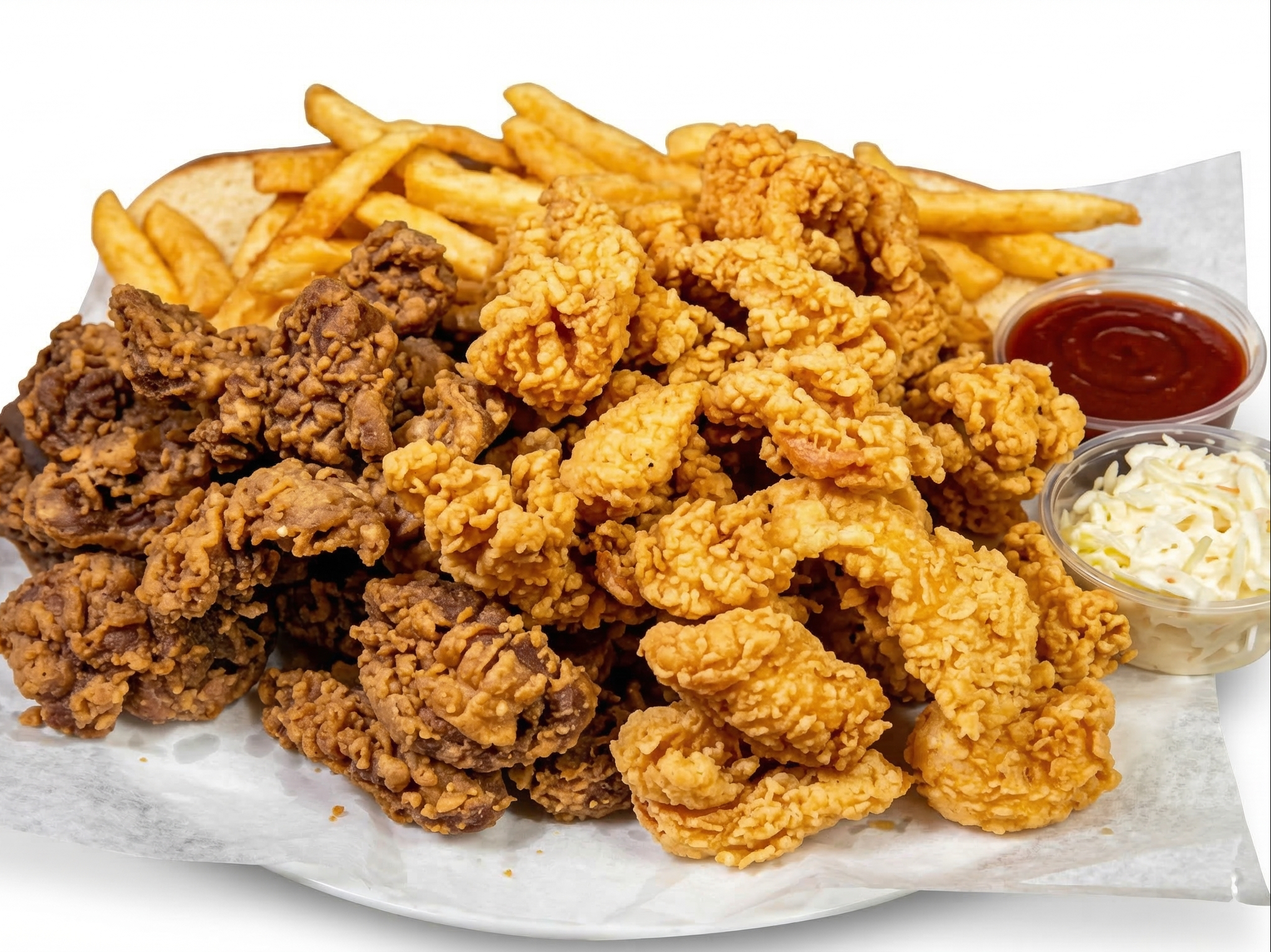 #3 MLK Special Catfish Nuggets & Gizzards.