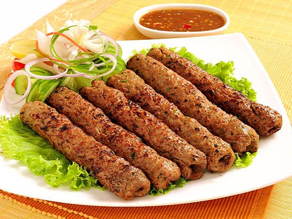 Lamb Sheekh Kabab.