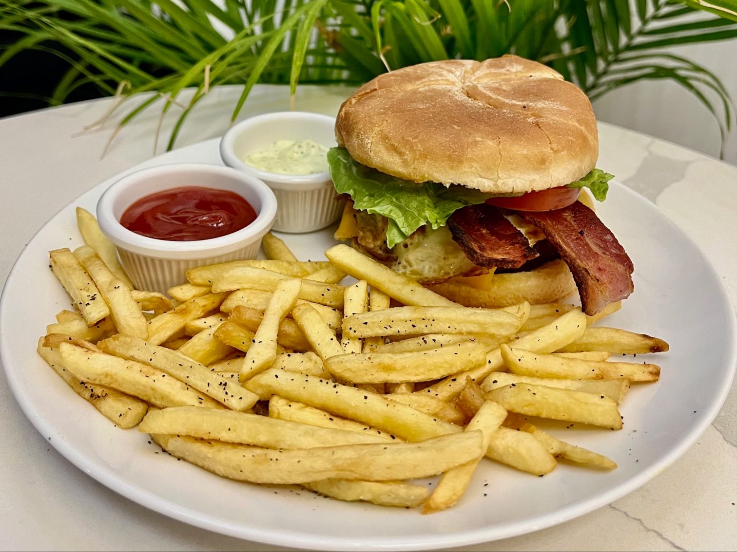 Hangover smash burger