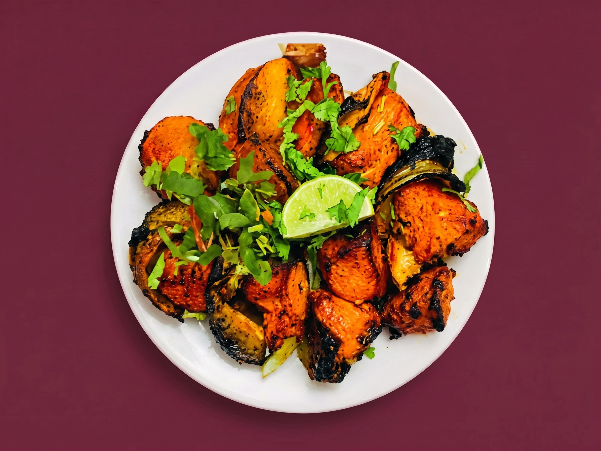 68. Chicken Shashlik.