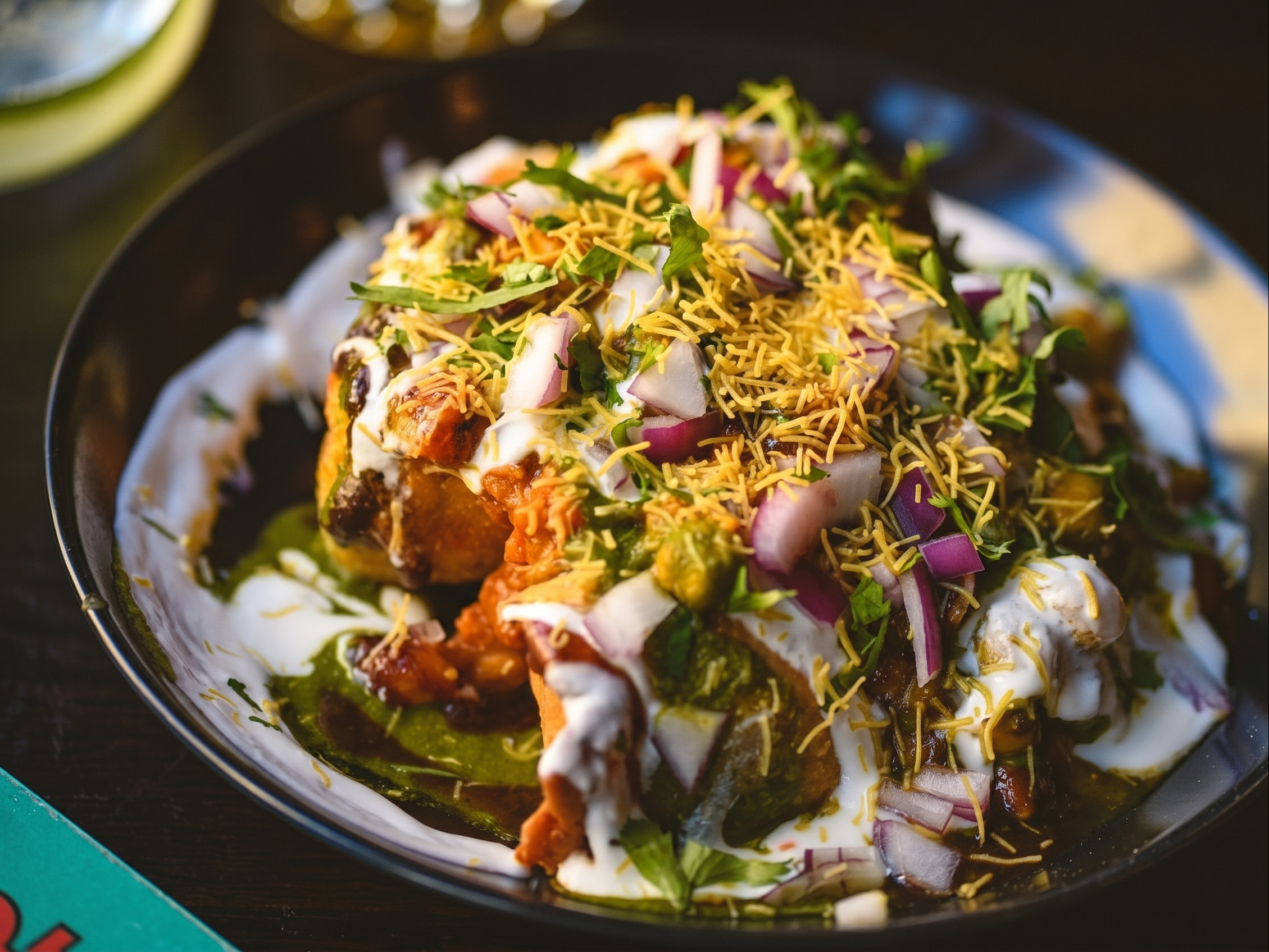 Samosa Chaat.