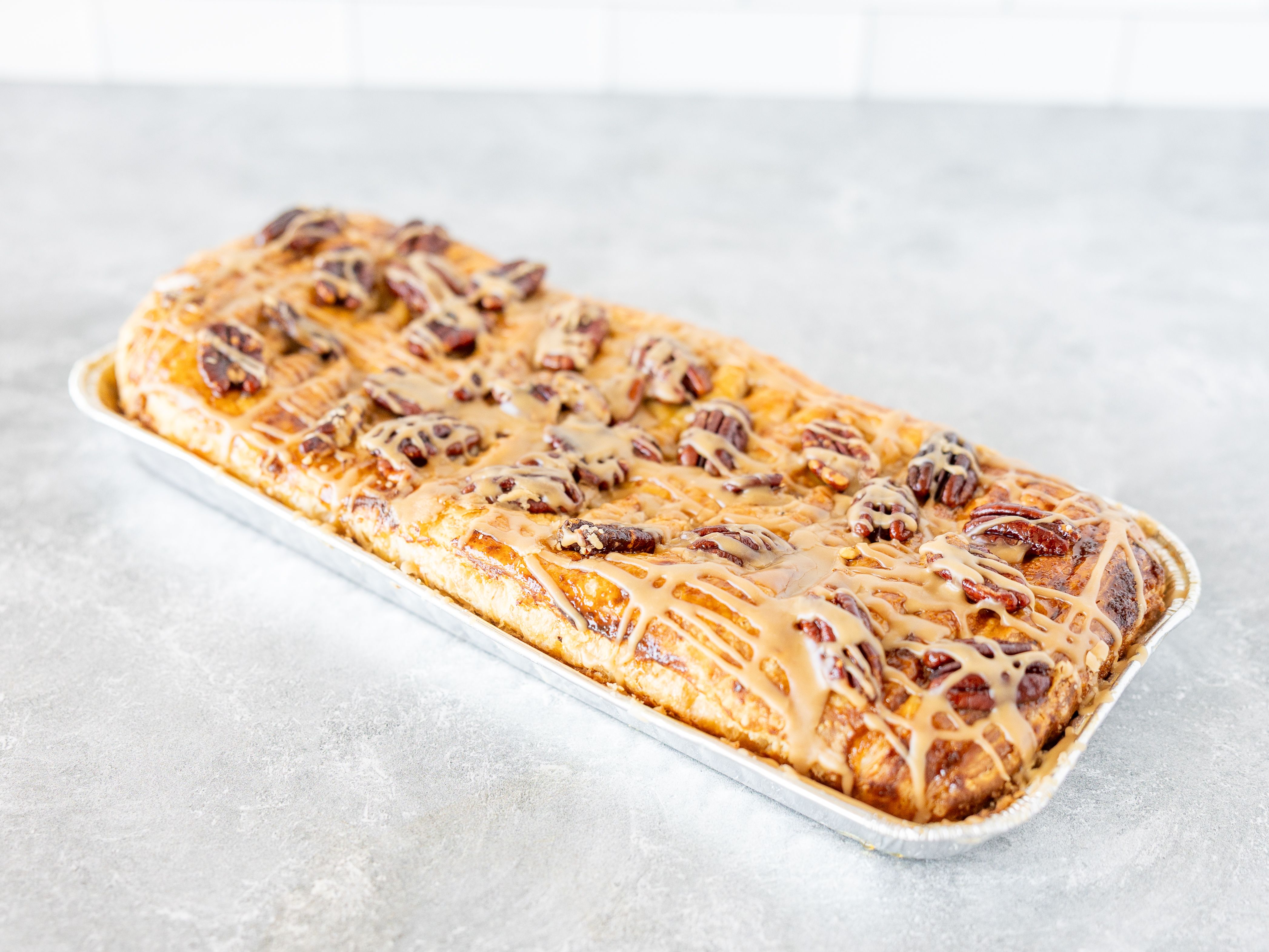 Maple / Nut Alligator Cake.