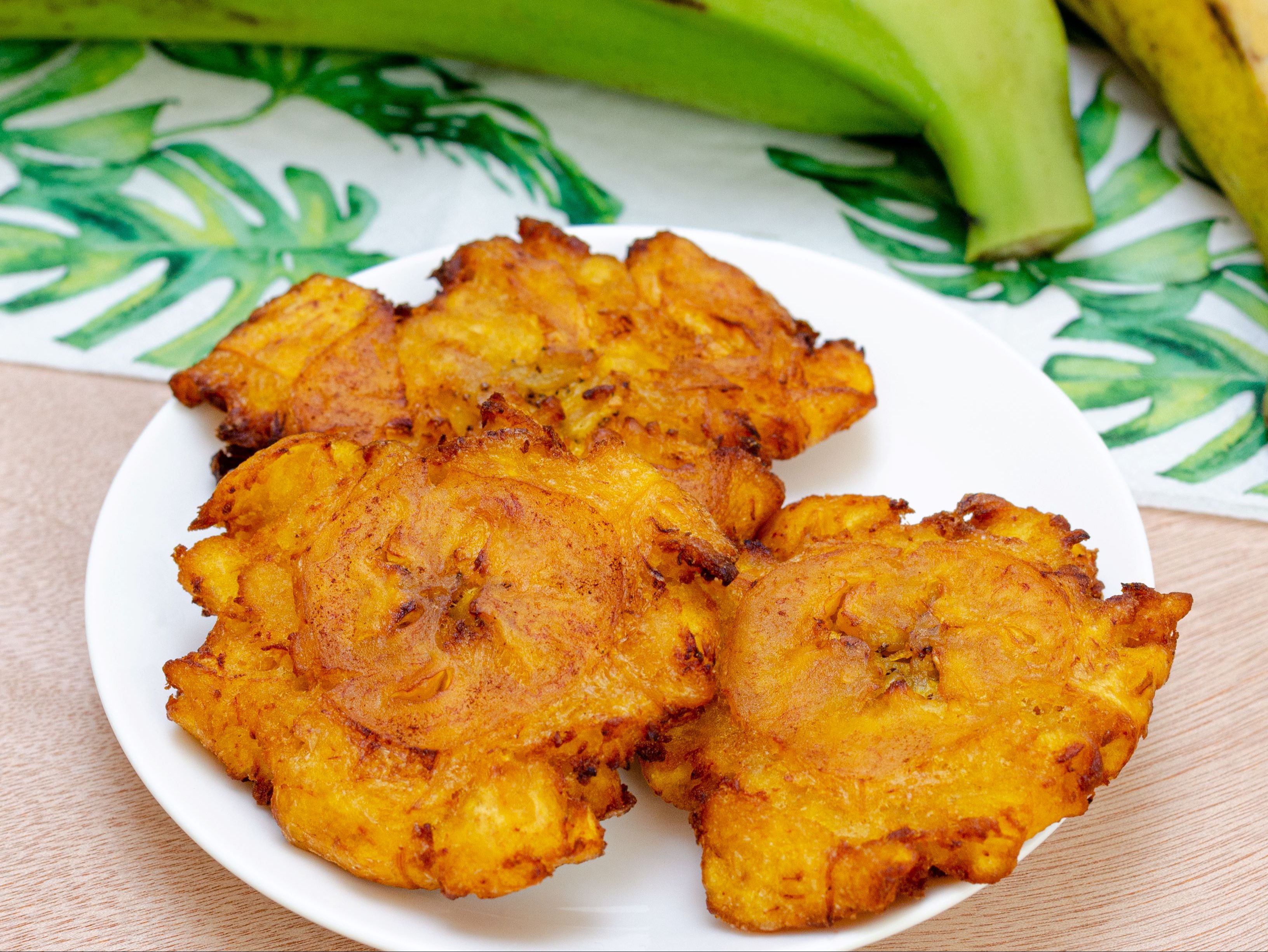 Tostones / Fried Green Plantain.