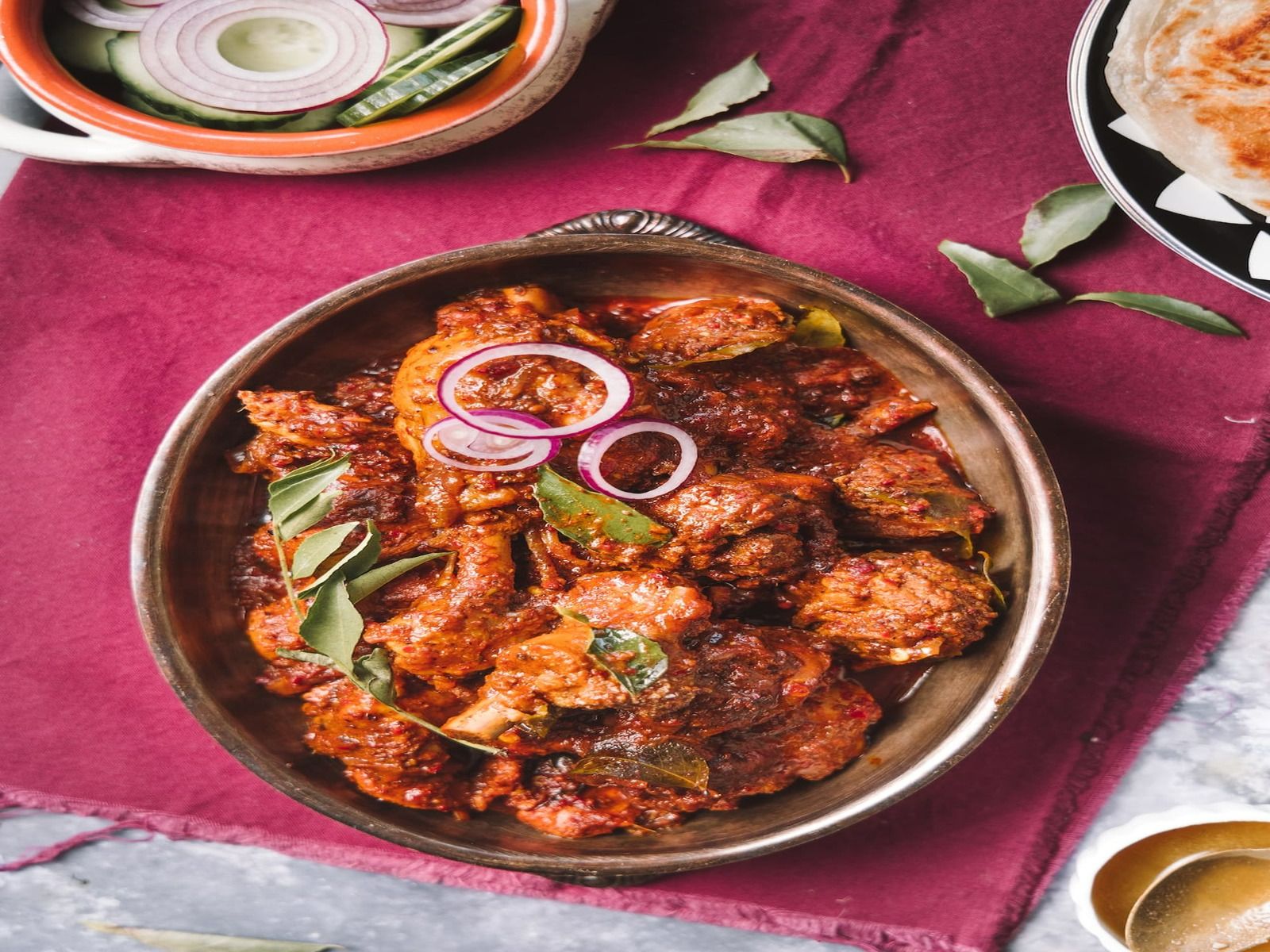 Ghee Roast Mutton - Boneless.