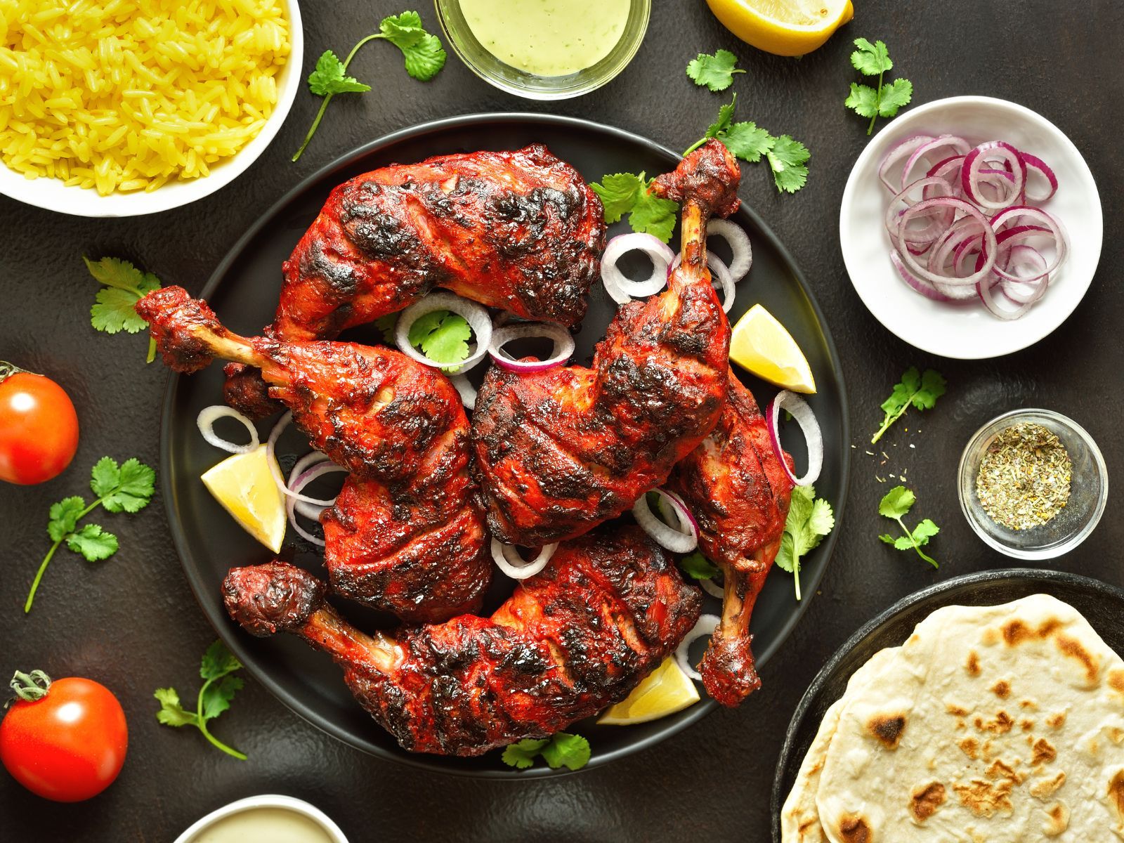Tandoori Chicken (6 Pcs).