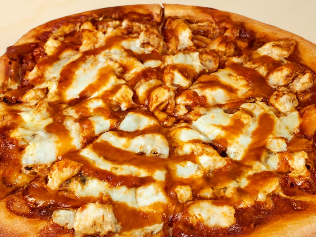Chicken Wing Pizza Medium.