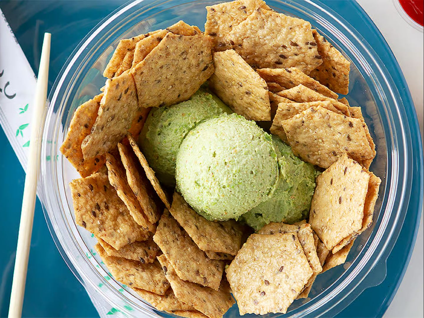 Edamame Hummus.