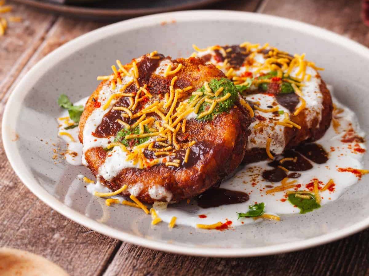 Aloo Tikki Chaat