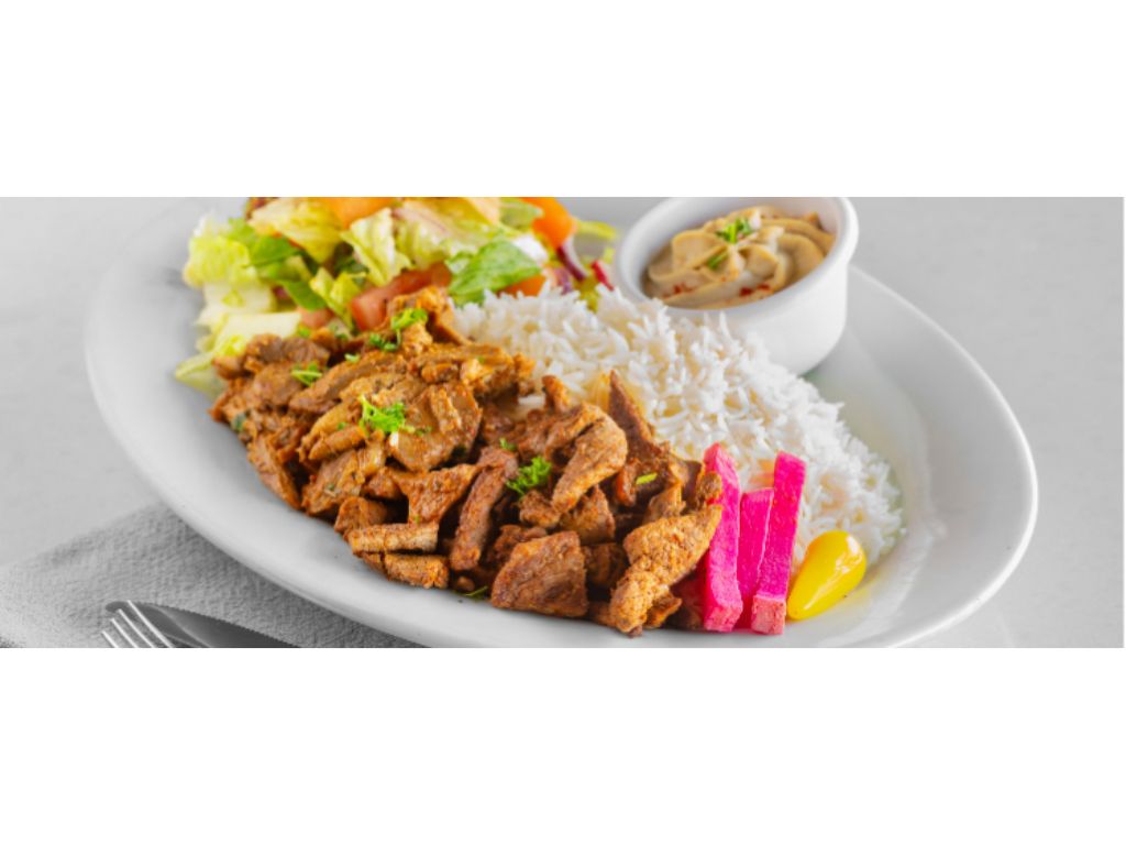 Beef & Pork Shawarma Combo